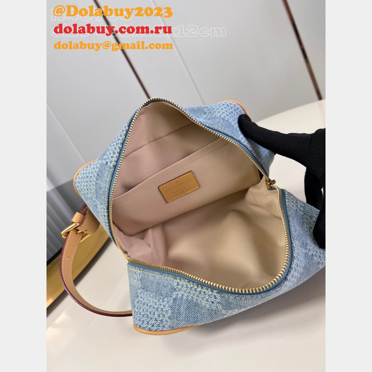 Best N40753 Locker Dopp Kit Damier Travel Louis Vuitton Bag