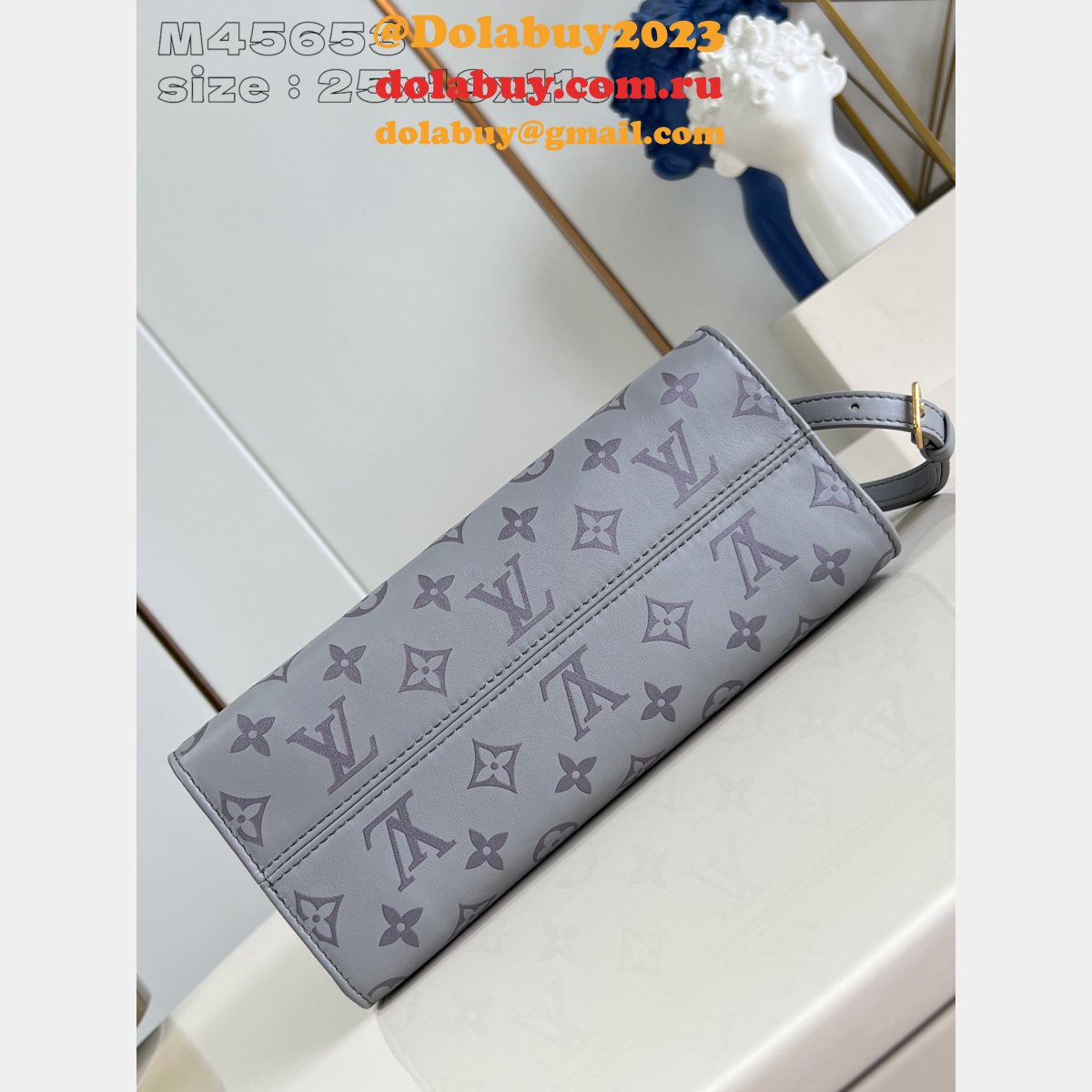Louis Vuitton Onthego M45653 Monogram 1:1 Mirror Top Quality Fake Bag