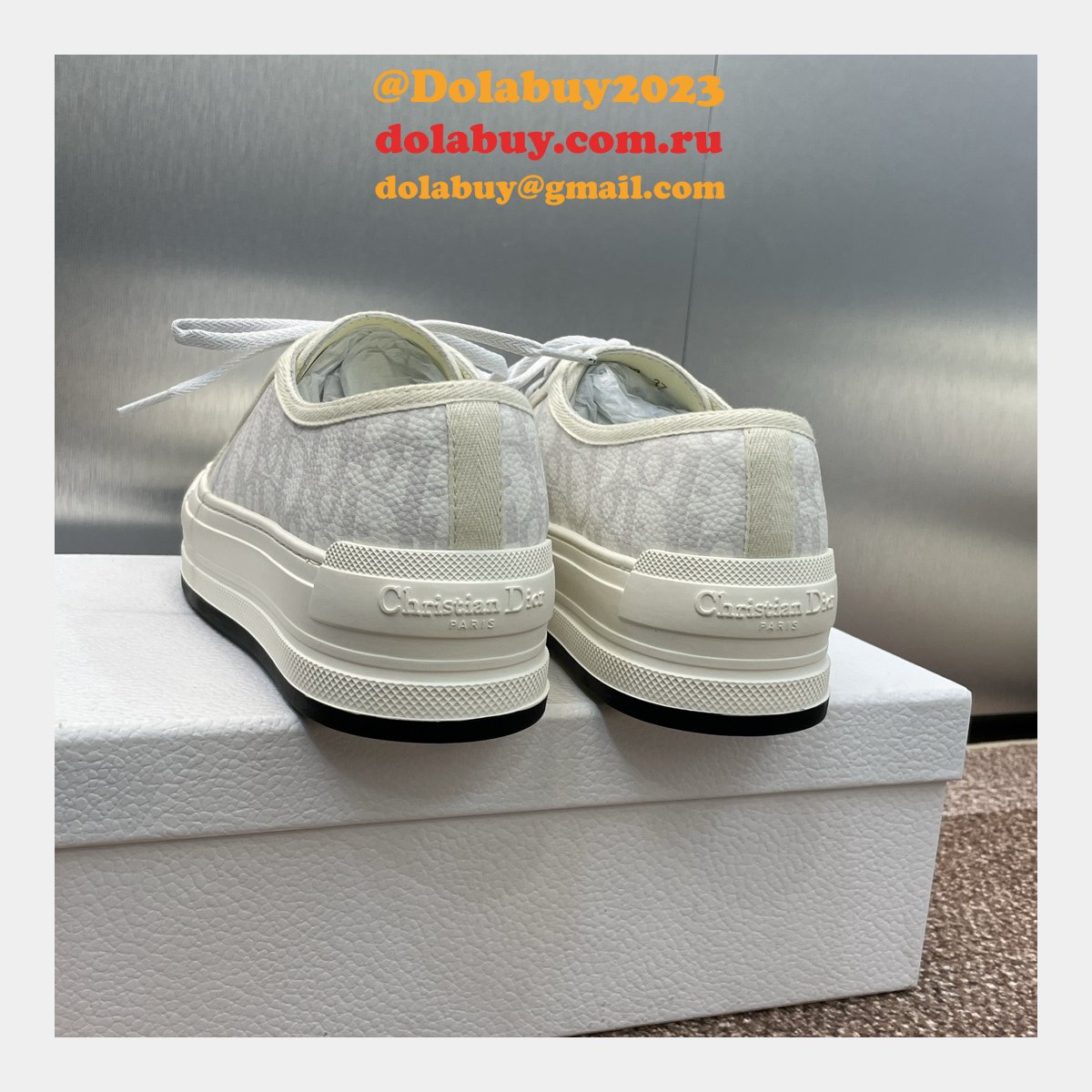 Wholesale Walk N Dior Platform Sneaker Inspired