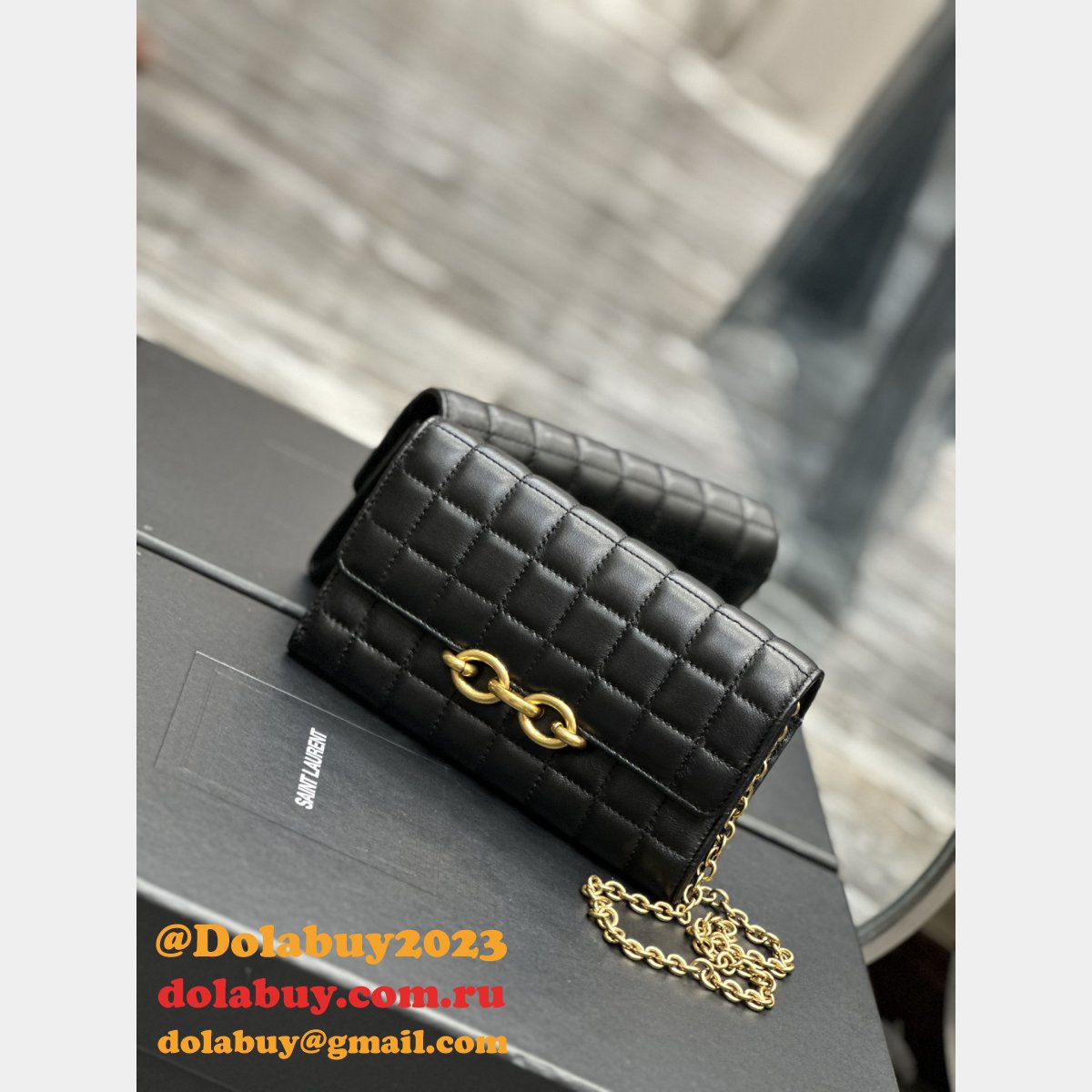 Le Maillon Chain YSL Wholesale Replica 738109 7 Star Shoulder Bag