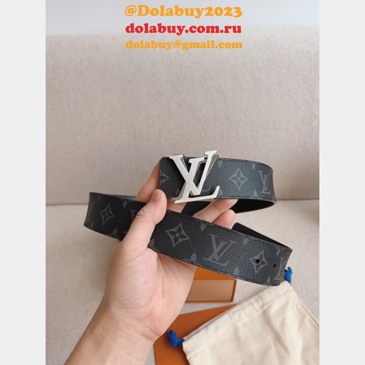 Replica Louis Vuitton Belts Sale Online with high quality