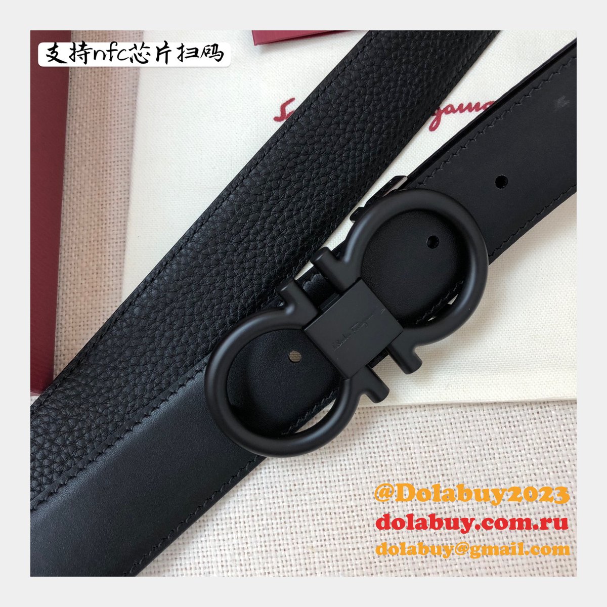 High Quality 7 Star FERRAGAMO 35MM BELT