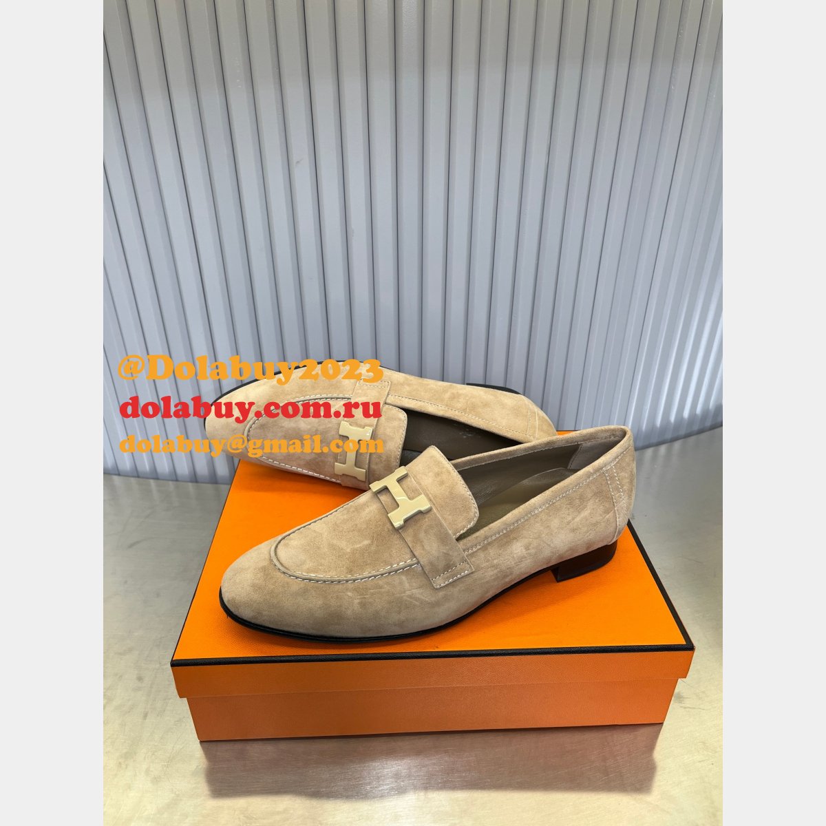 Designer hermes loafer shoes Fashion Inspired