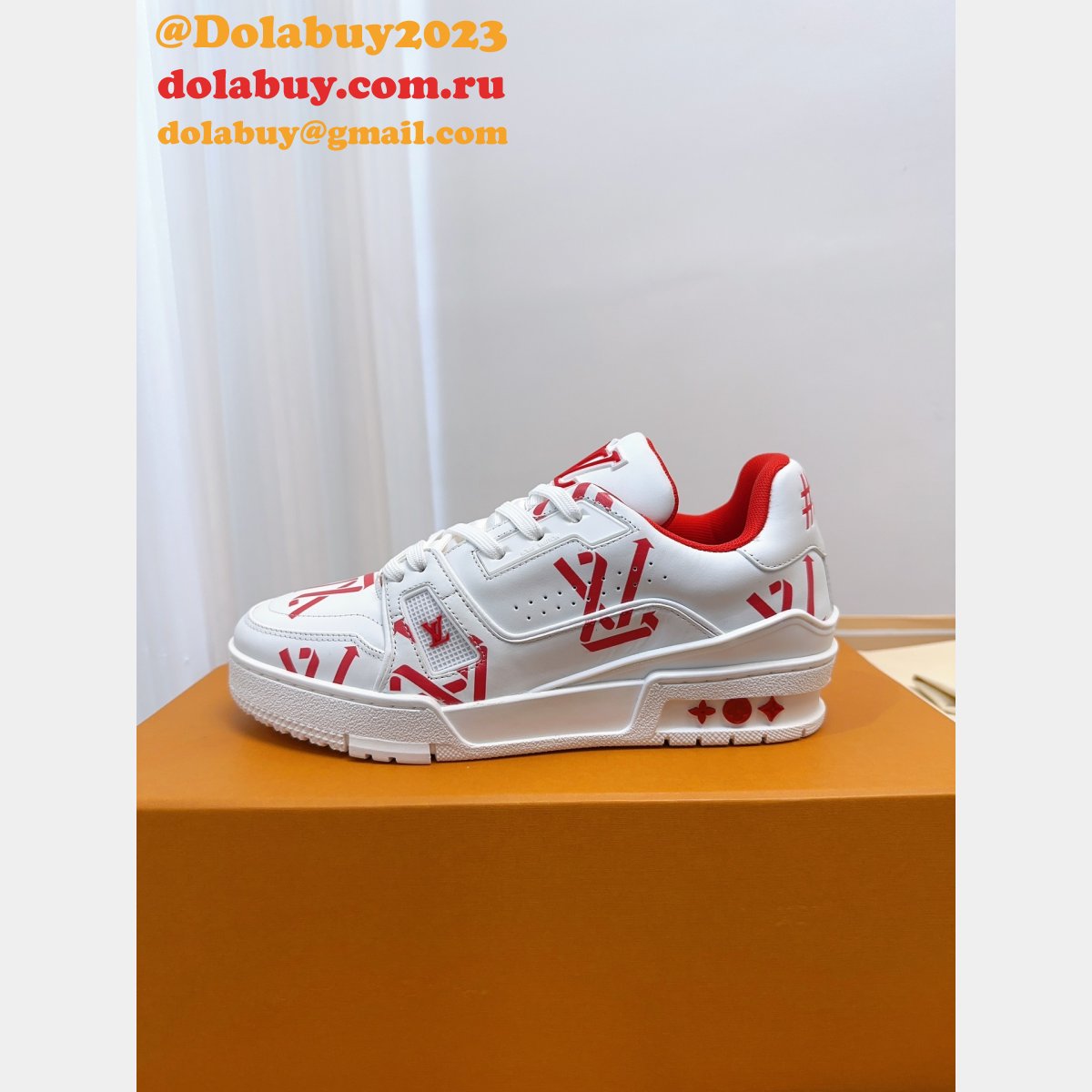 Louis Vuitton Replica Trainer Maxi Sneakers By Virgin Abloh