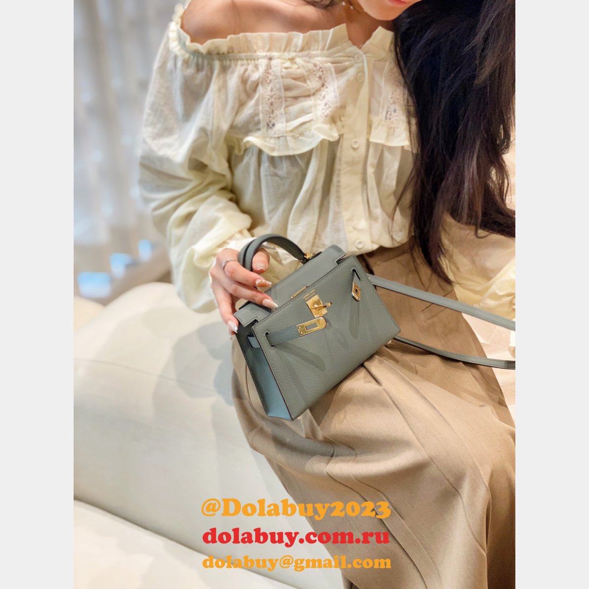 Buy Designer Best Replica Hermes Kelly 19CM Mini Bags Online