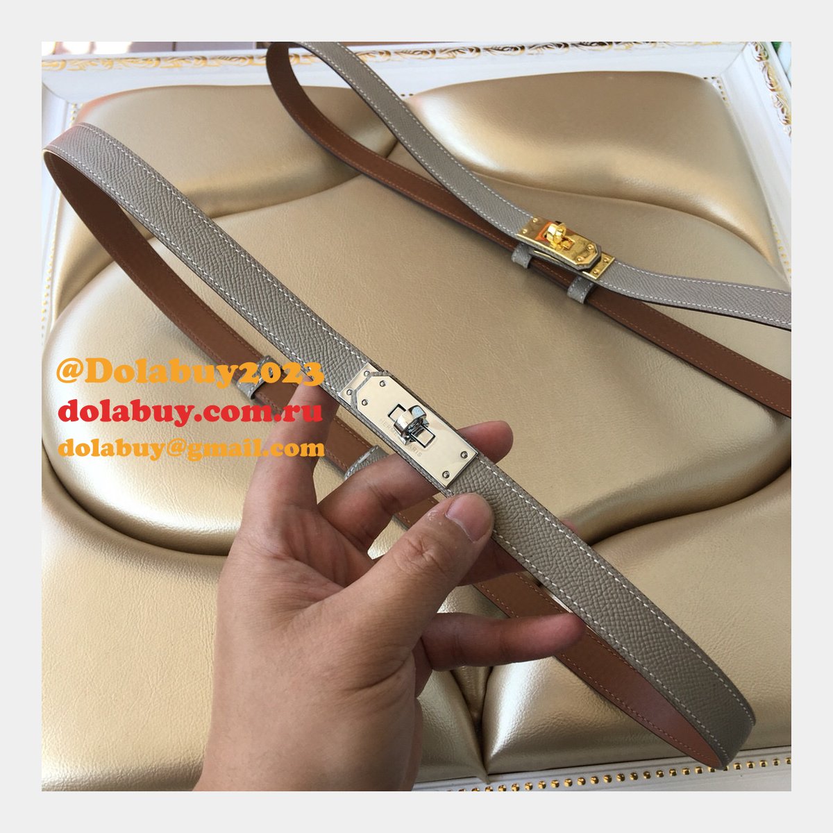 Hermes Kelly 17mm Belt Counter Quality Replica bag