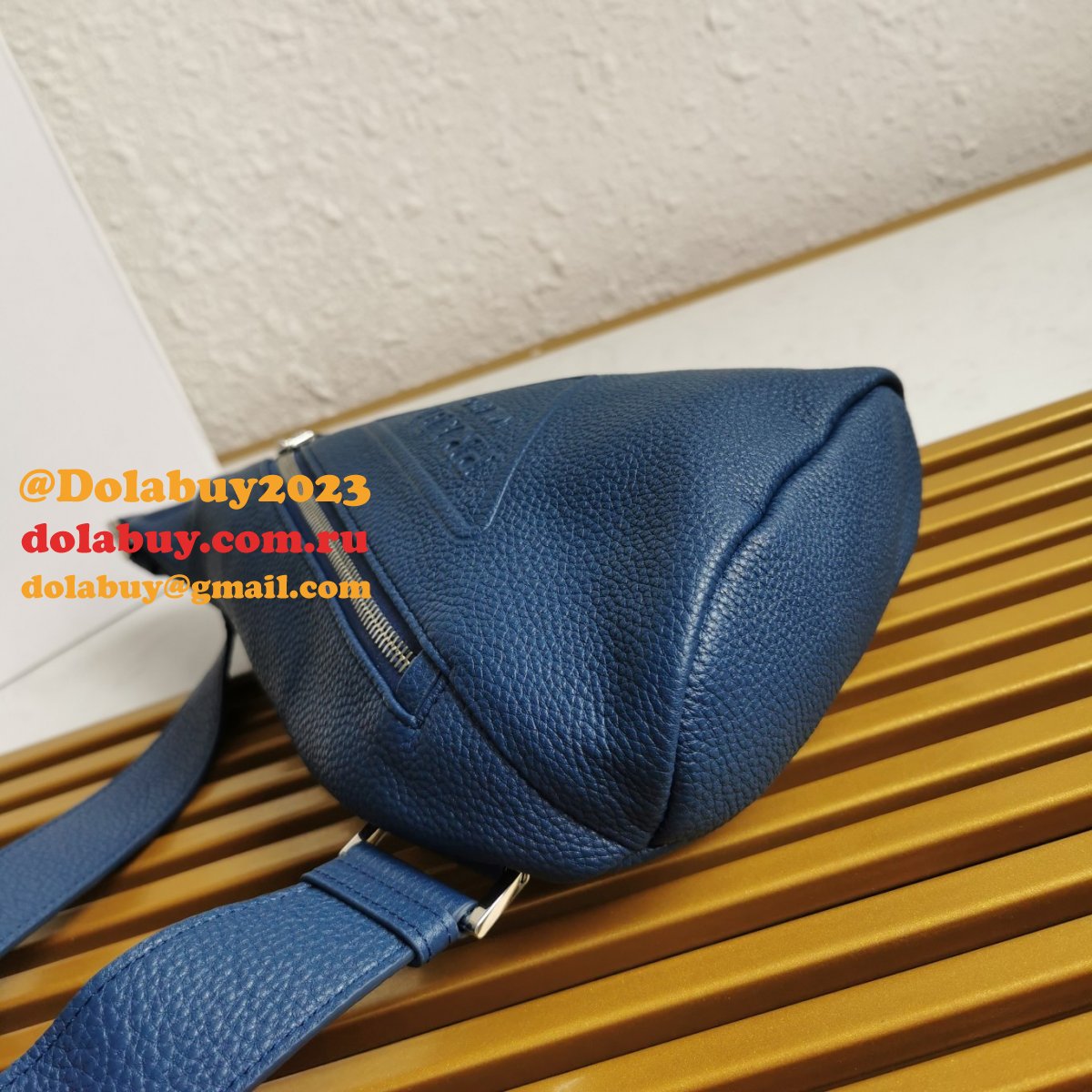 Bluette Replicas Prada Cross Backpacks Belt 2VZ098 High Quality Bag