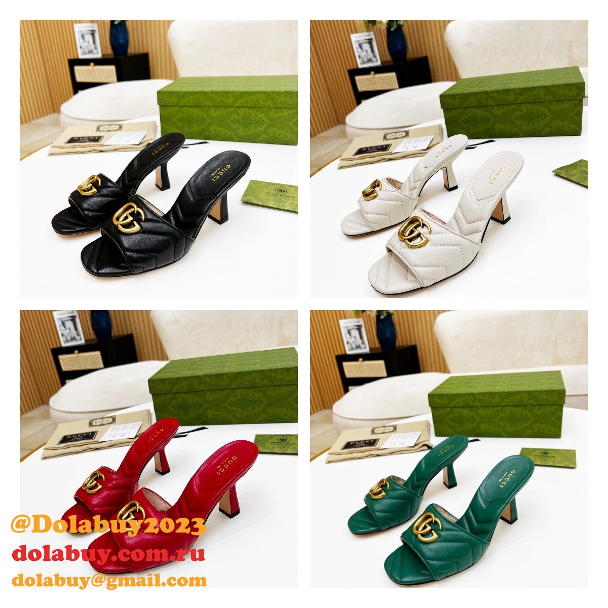 G*u*i replica shoes online shop slippers online