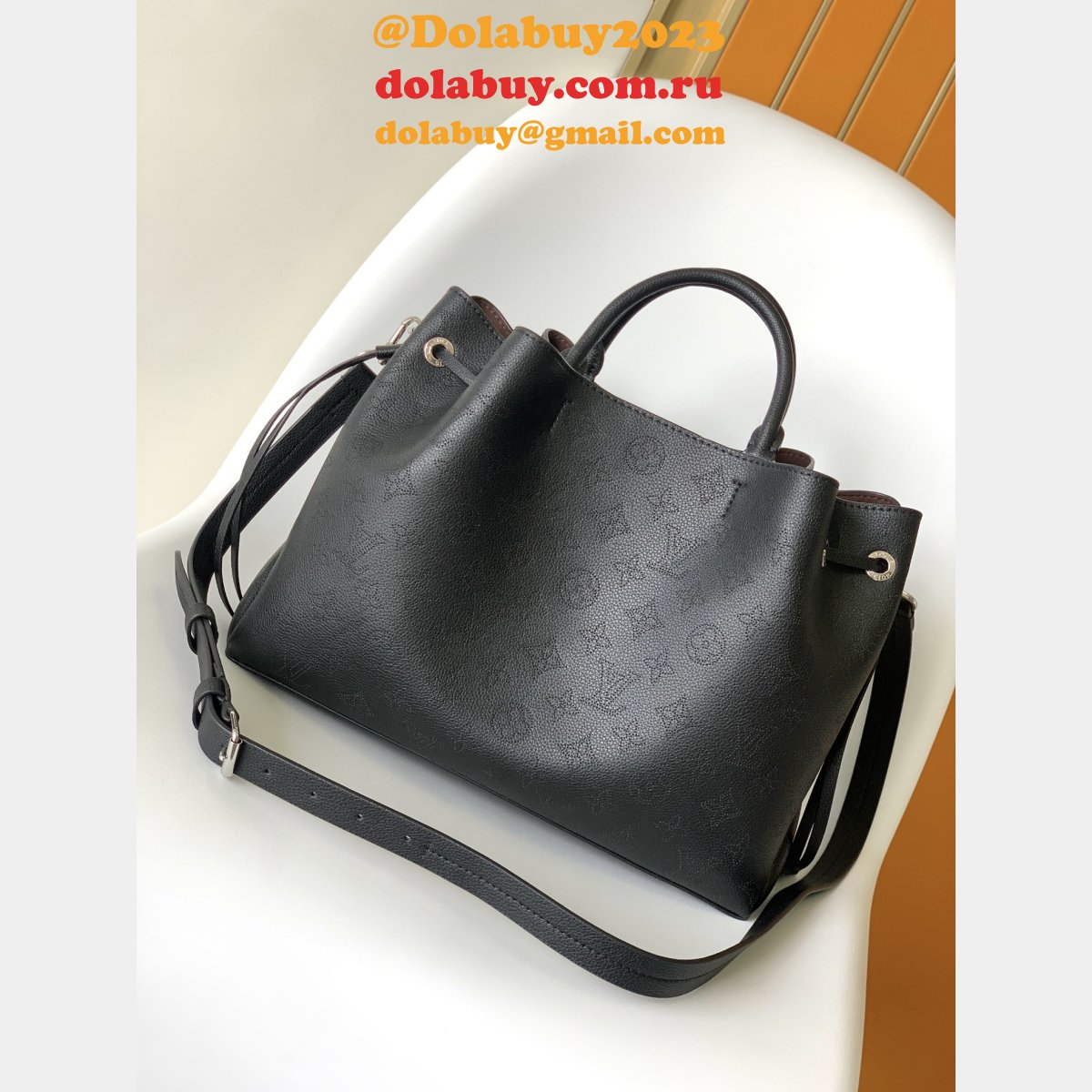 Best Louis Vuitton Knockoff M59200 Bella Tote Mahina Bag