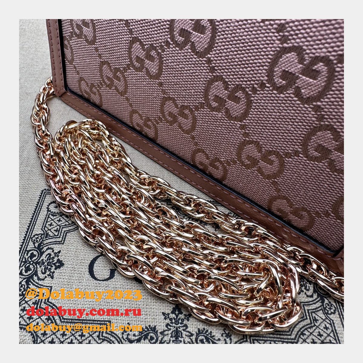 ophidia shoudler top handle 1:1 mirror G*u*i #696180 bag