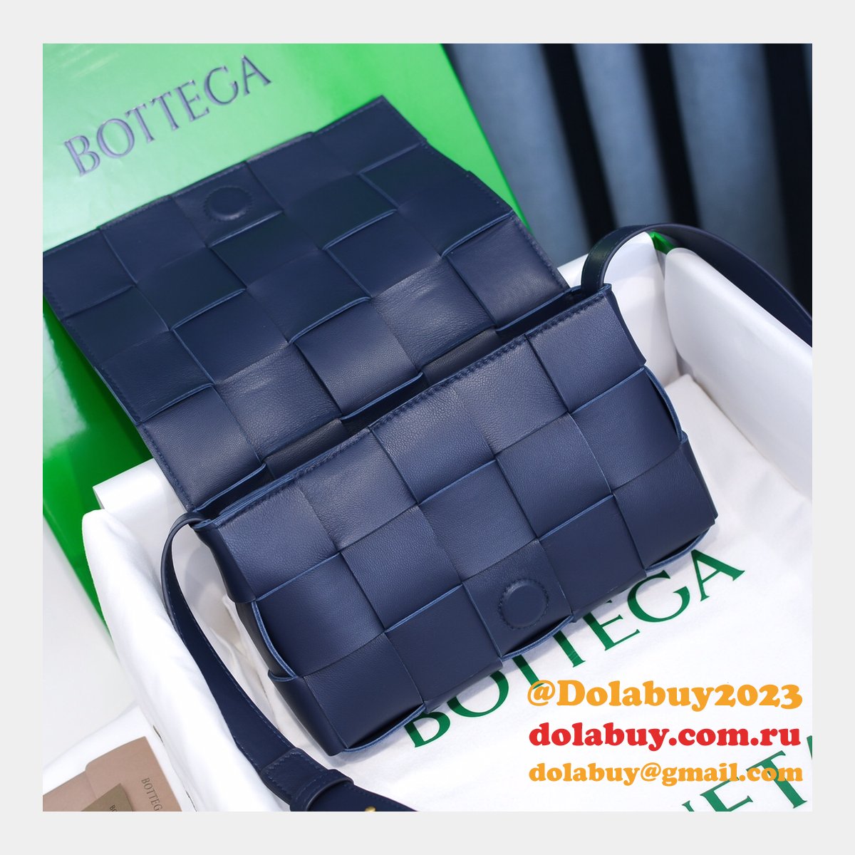 top quality b0tte*a Ven*ta cassette lambskin crossbody bag