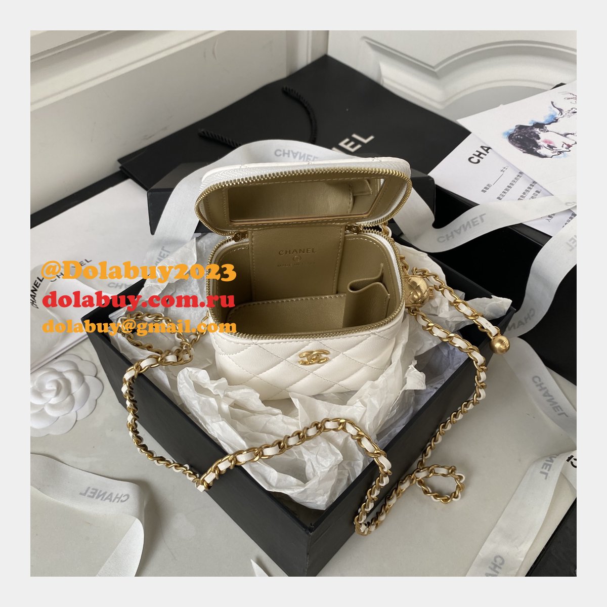Vanity Luxury Shoulder Perfect Best AP1447 Replica Bag