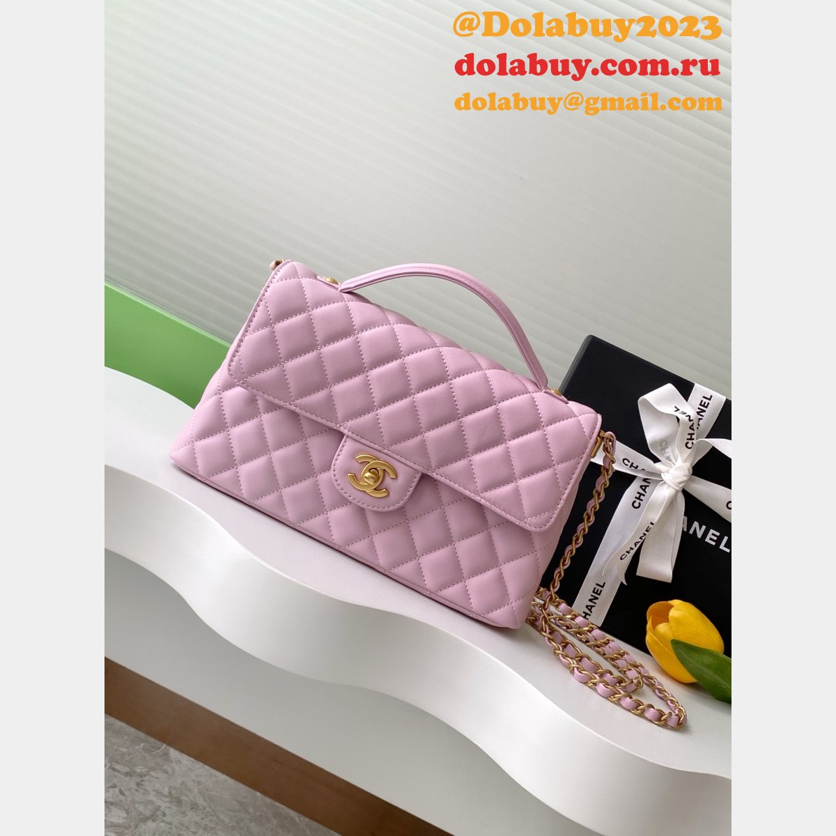 Luxury Flap AS5354 & AS5355 & AS5356 Top Handle Replica Bag