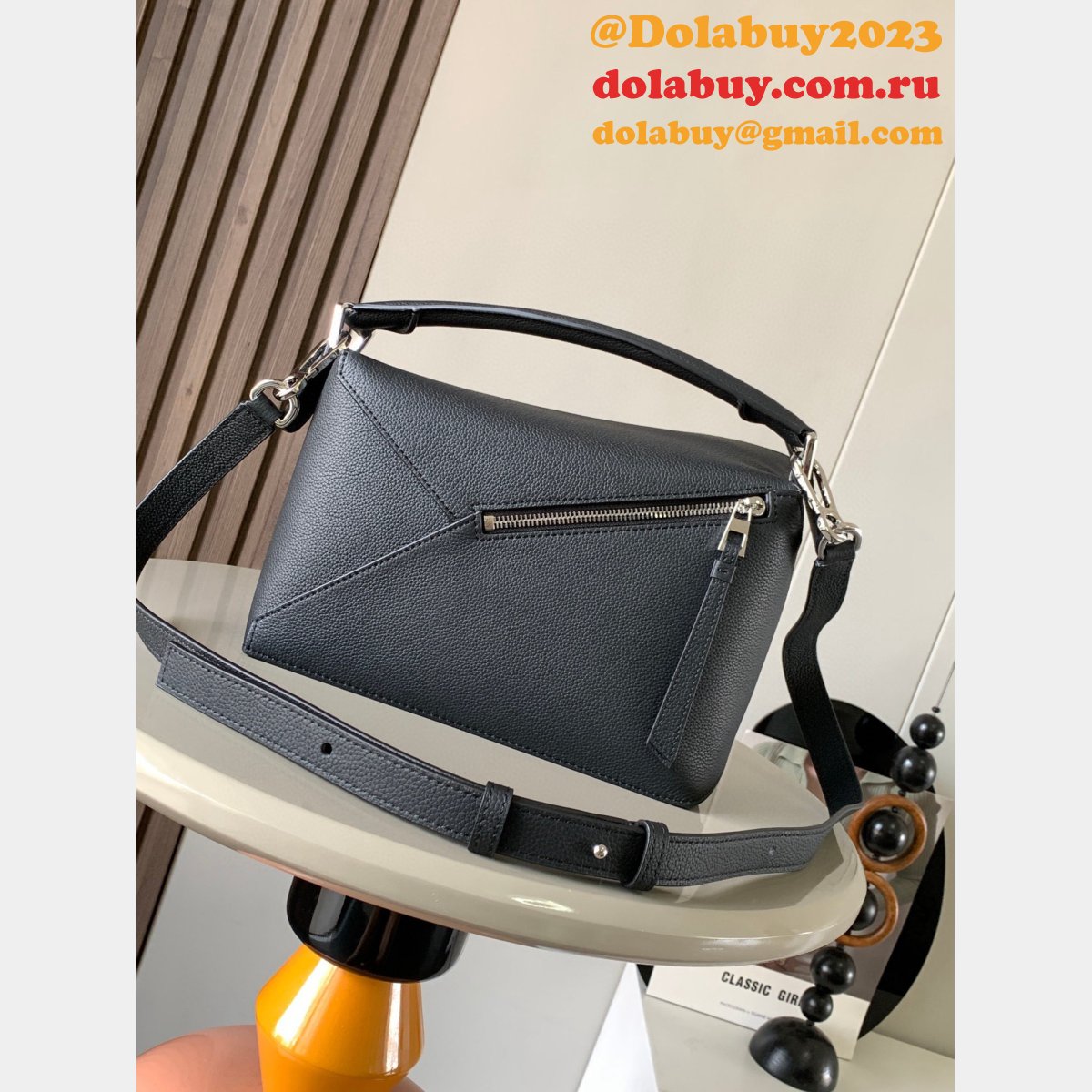 Top Quality Puzzle Bag In Soft Grained Calfskin Medium 29CM