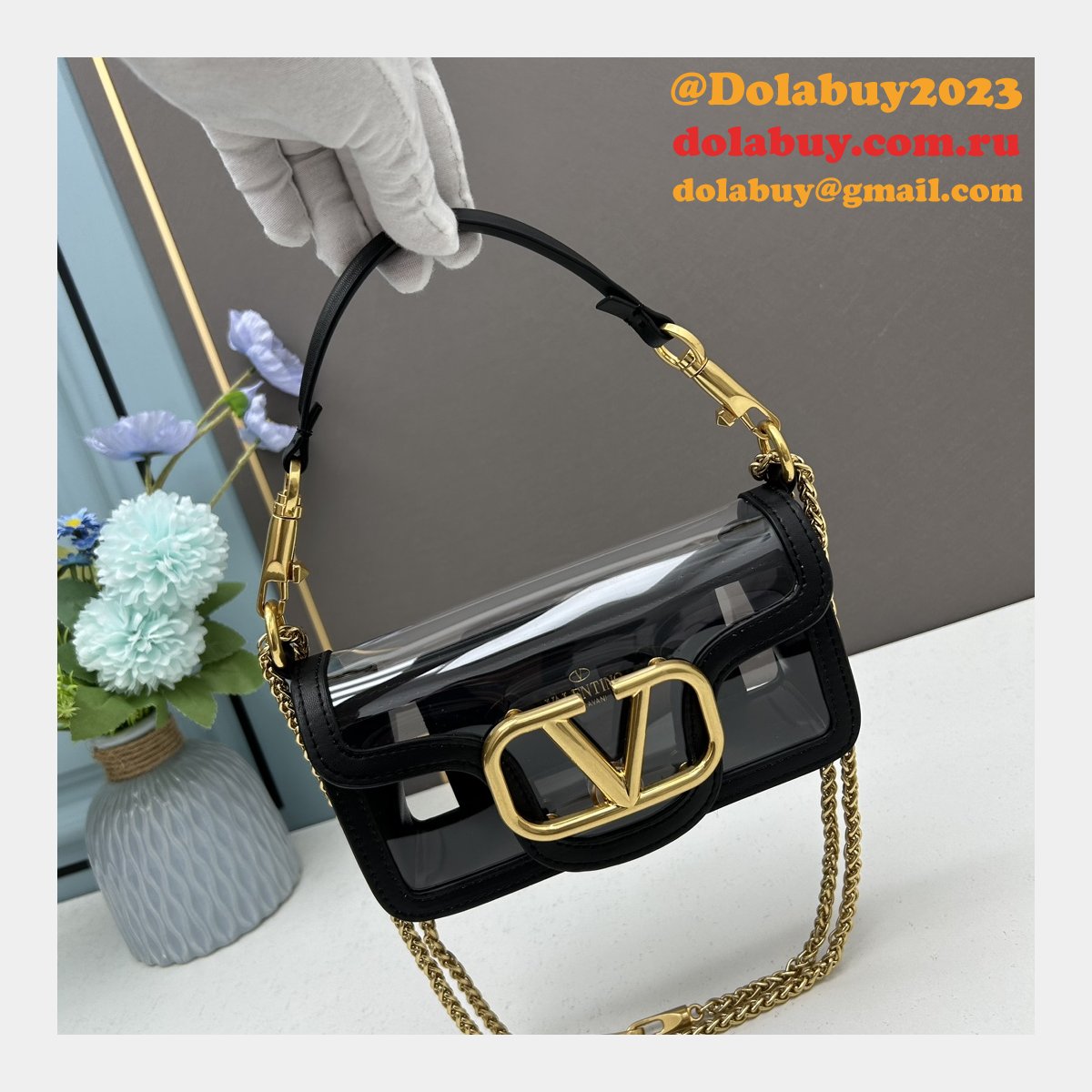 Fashion Valentino Garavani V Logo Signature handbag