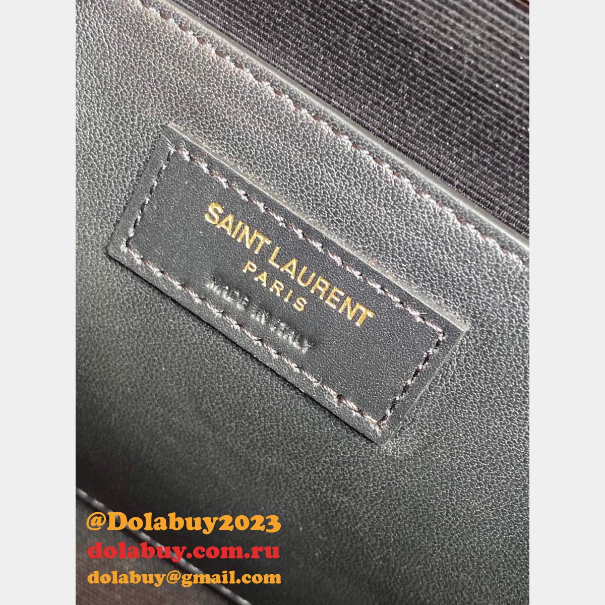 Cheap YSL Saint Laurent Small Manhattan Top Handle Bag Red