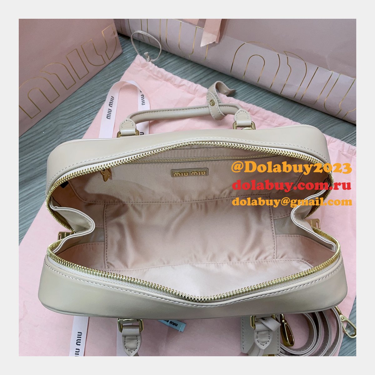 Great Replica Miu Miu Top Handle Matelasse 5BB148 Bags