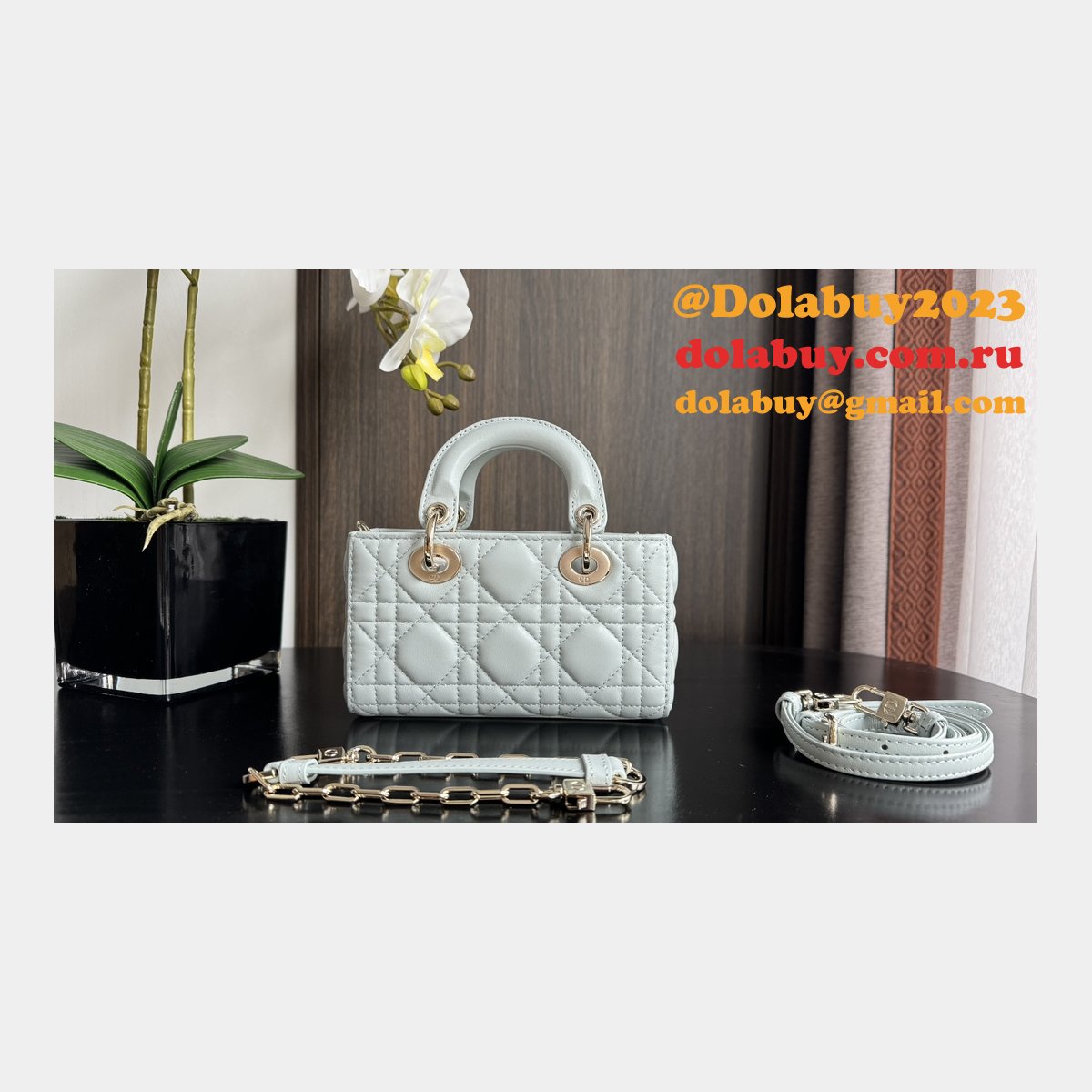 Designer Replica Dior D-joy 16CM Pink Bags For Sale