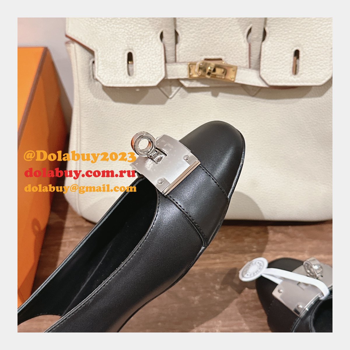Luxury Designer hermes Innocente slingback