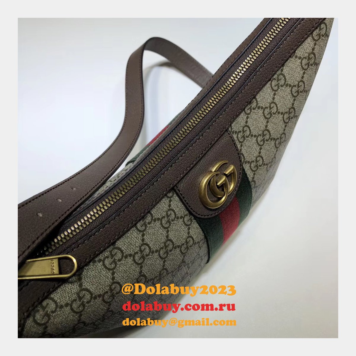 fake G*u*i high quality beige ophidia gg small shoulder 598125 bag