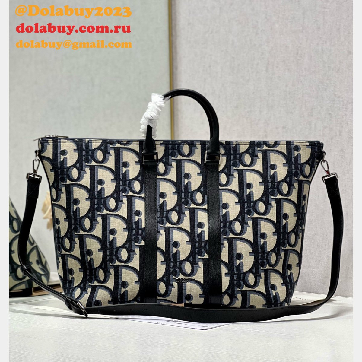 7 Star Dior Oblique Weekender 40 handbag