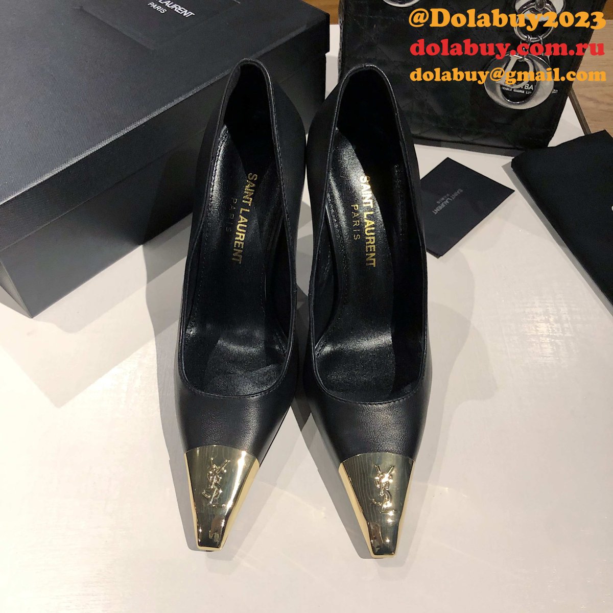 Top Quality SAINT LAURENT KNOCKOFF Pumps In Patent Leather