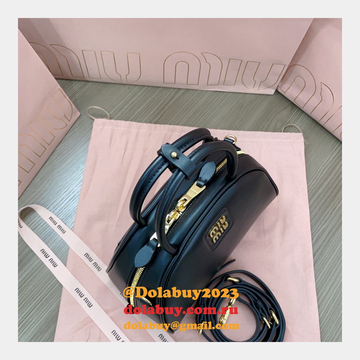 Miumiu 7 Star 5BB157 Designer Replicas Dumplings Handbag