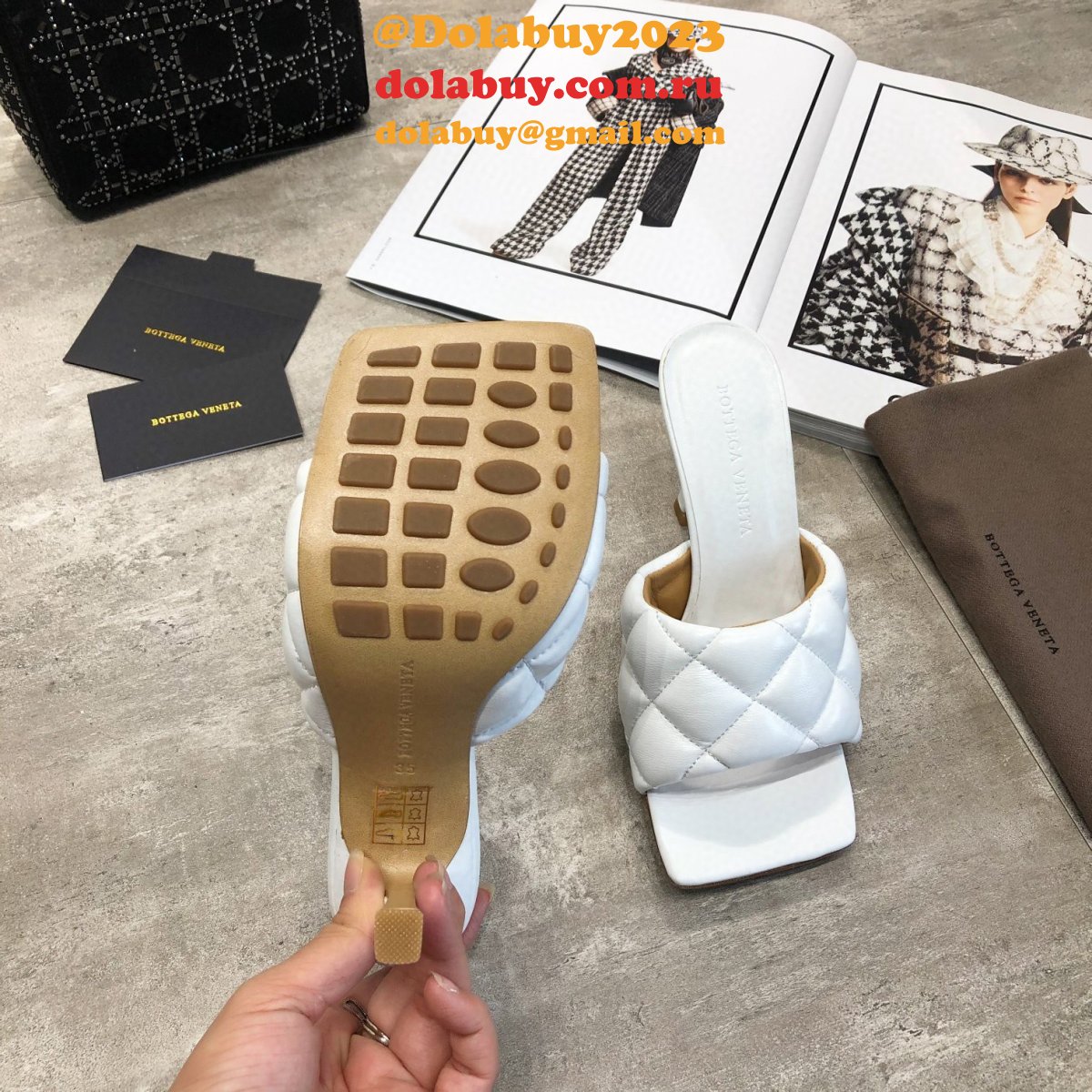 replica b0tte*a Ven*ta fashion slippers