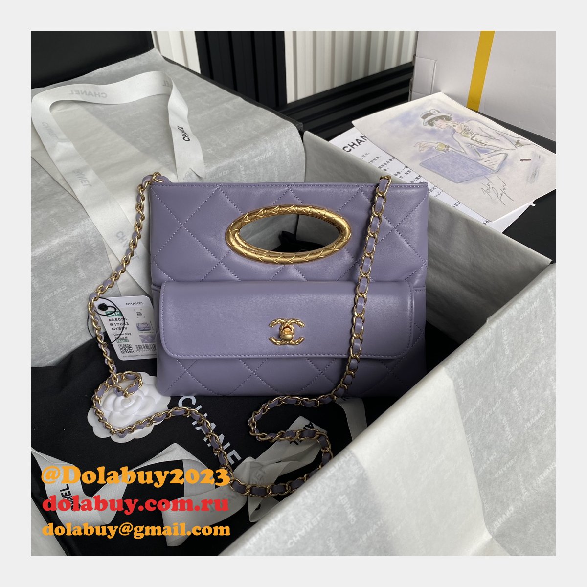 Copies Of Designer AS5038/AS5036 Shopping Tote Bag