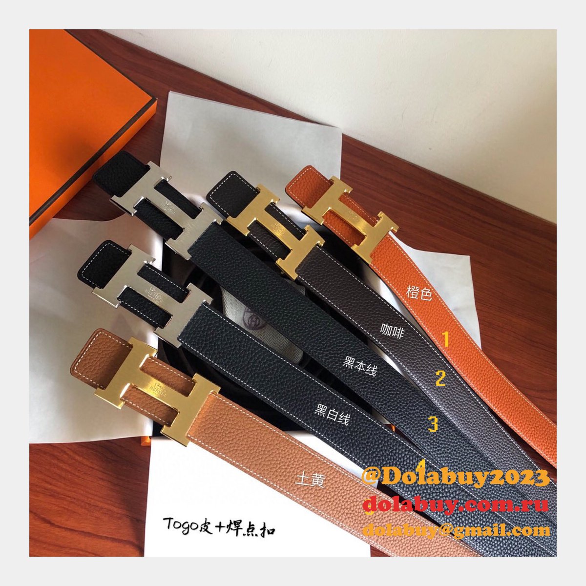 Wholesale Hermes 38mm Belts Copies From China