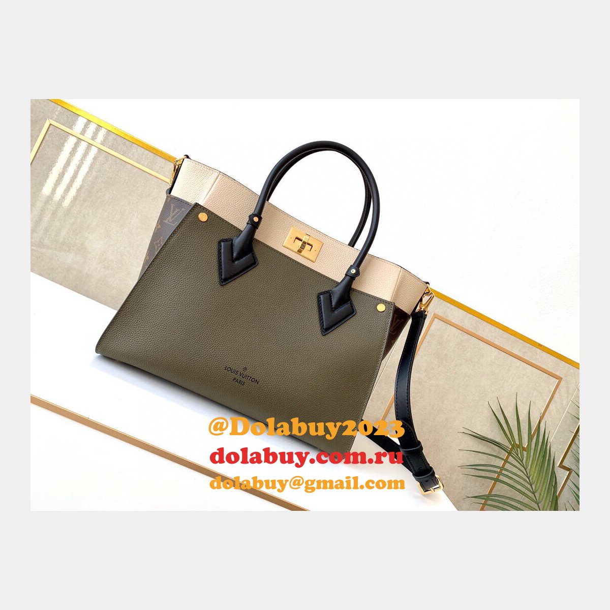 Louis Vuitton Replicas On My Side High End Leathers M53823 Laurel