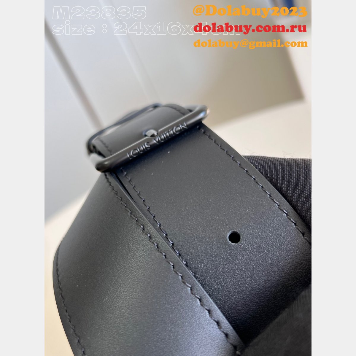 LV Moon Crossbody Monogram Eclipse M23835/M23838 Men Replicas Louis Vuitton Bag