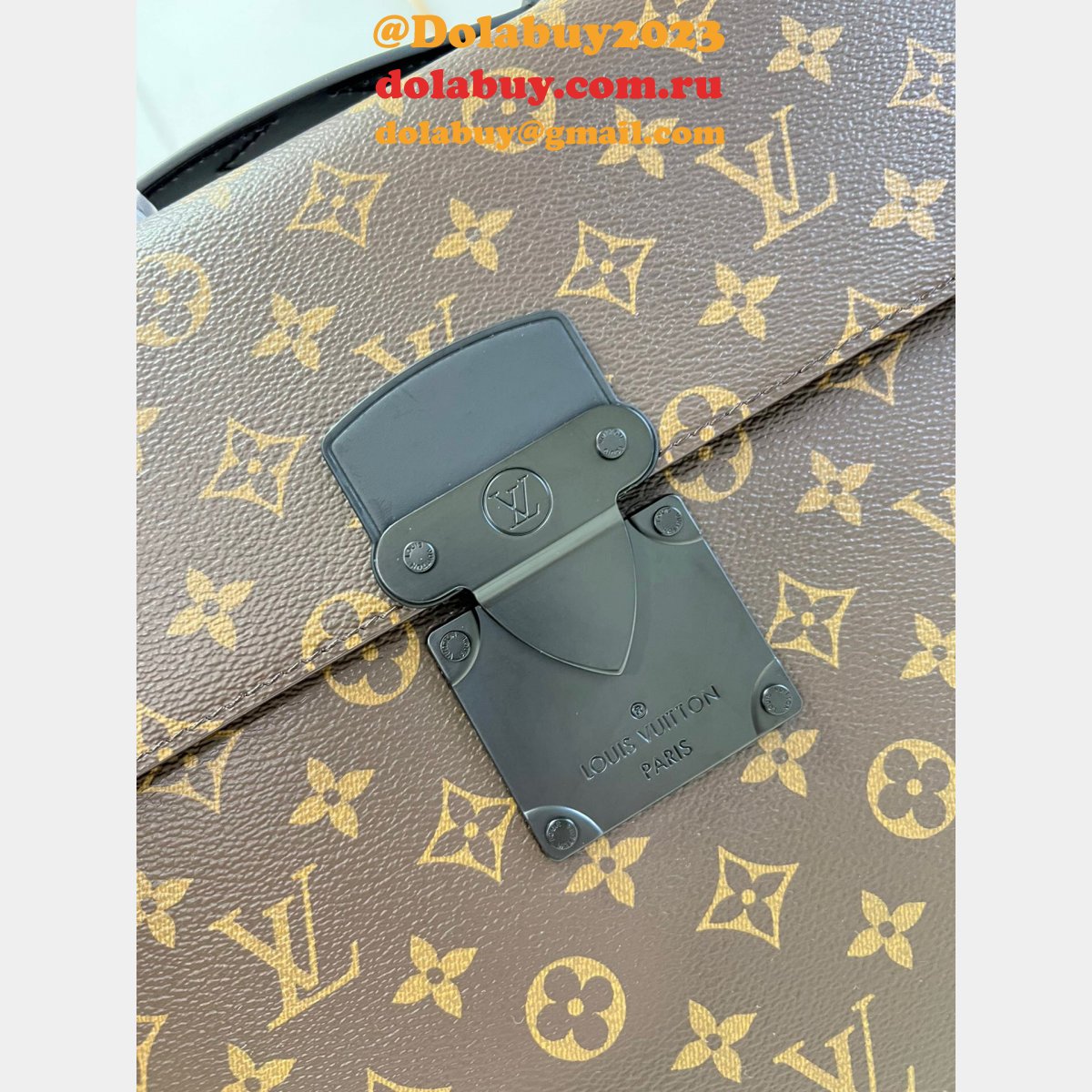 Fashion Perfect Louis Vuitton Replica S Lock Briefcase M20835
