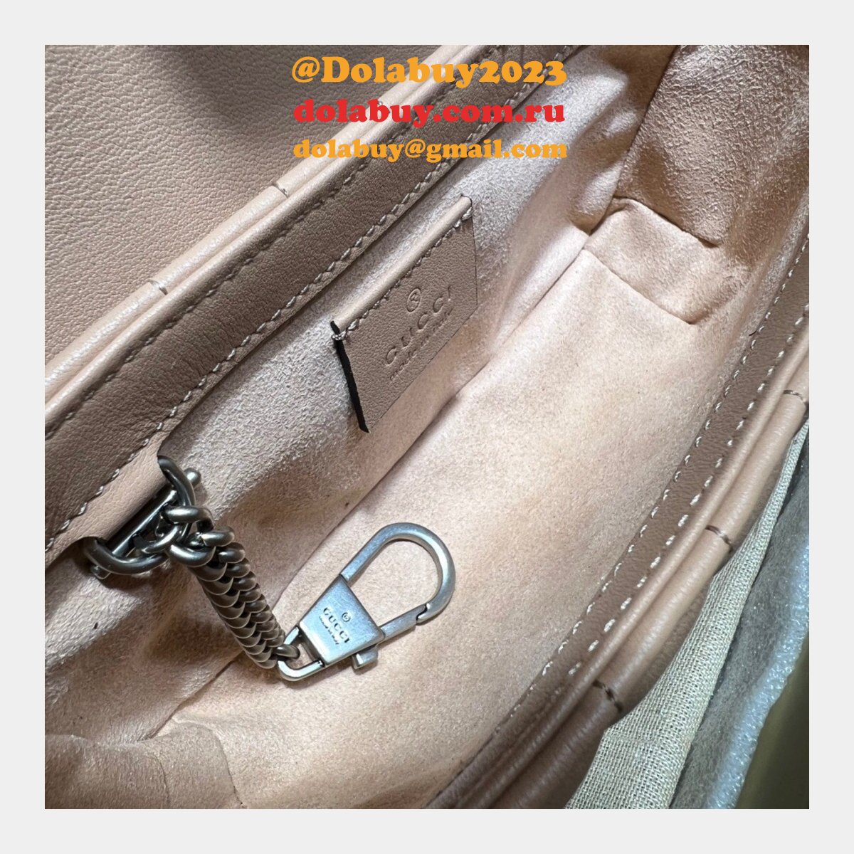 luxury 7 star replica G*u*i 476433 gg marmont matelassé mini bag
