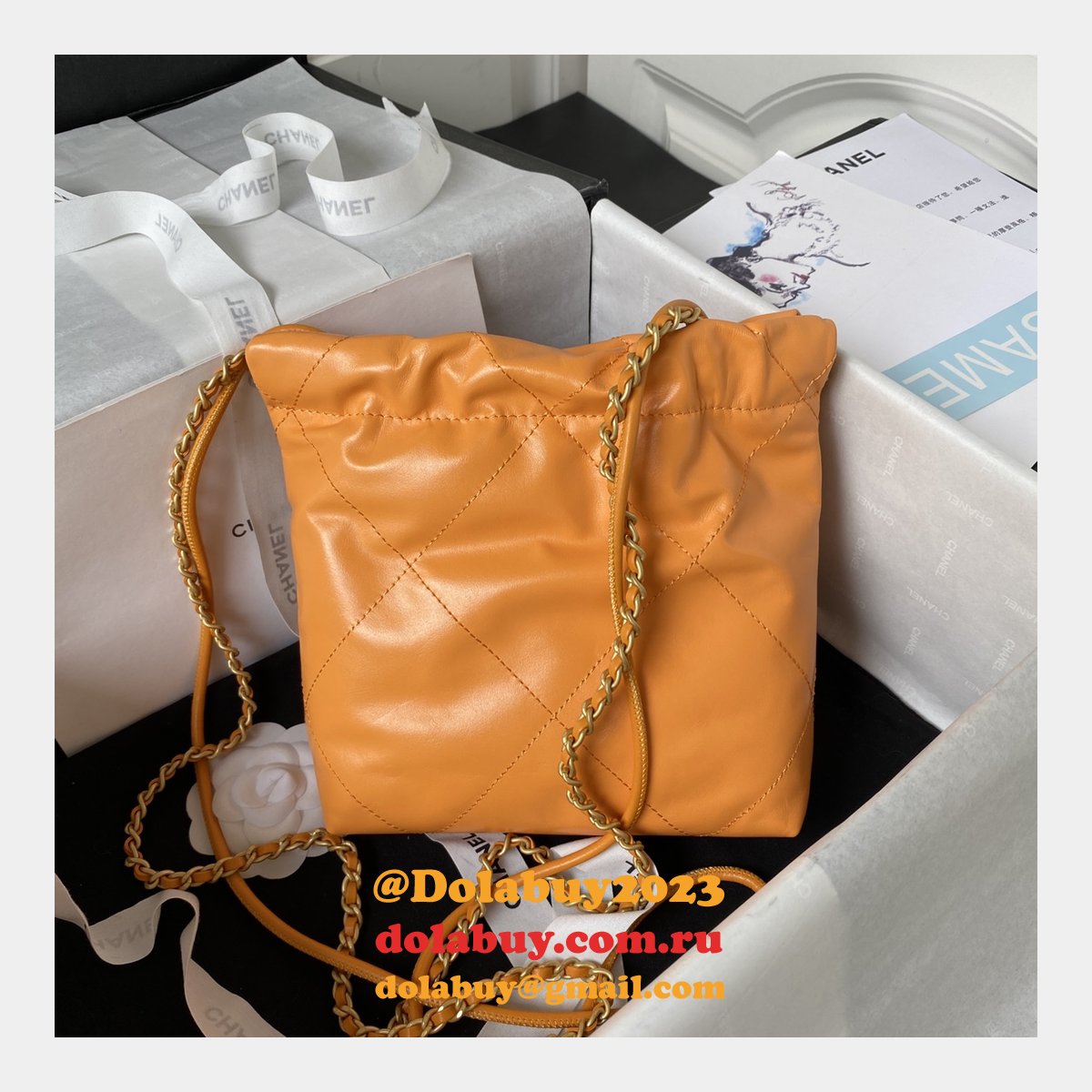 7 Star CC Wholesale AS3980 CALFSKIN CC BAG 20CM