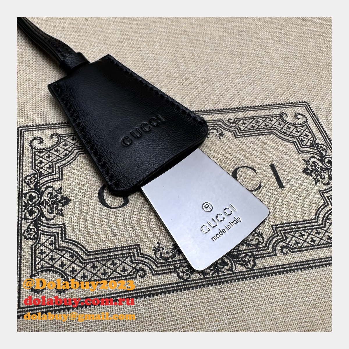 high quality horsebit G*u*i duplicate 774719 black bags