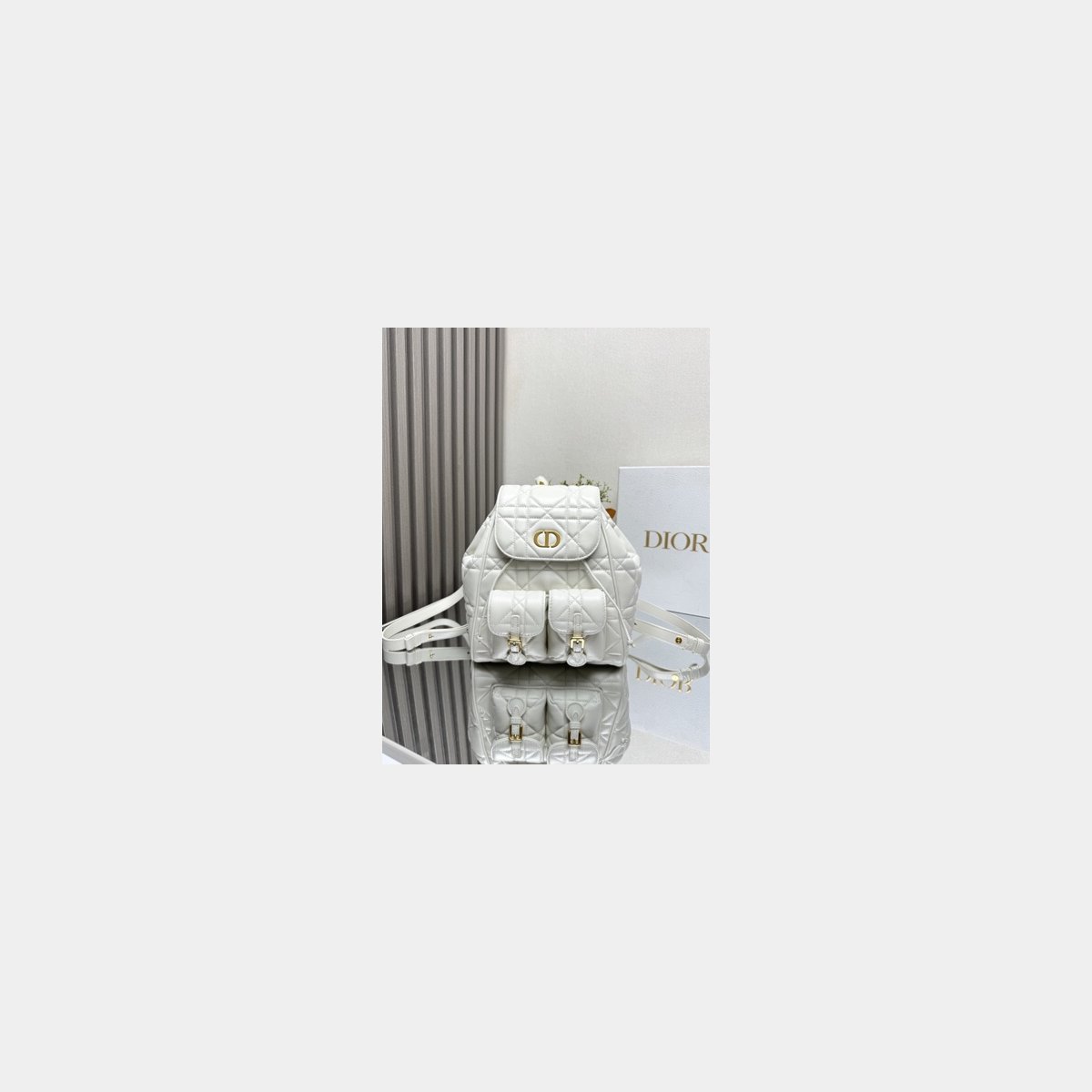 7 Star Medium Dior Caro Backpack