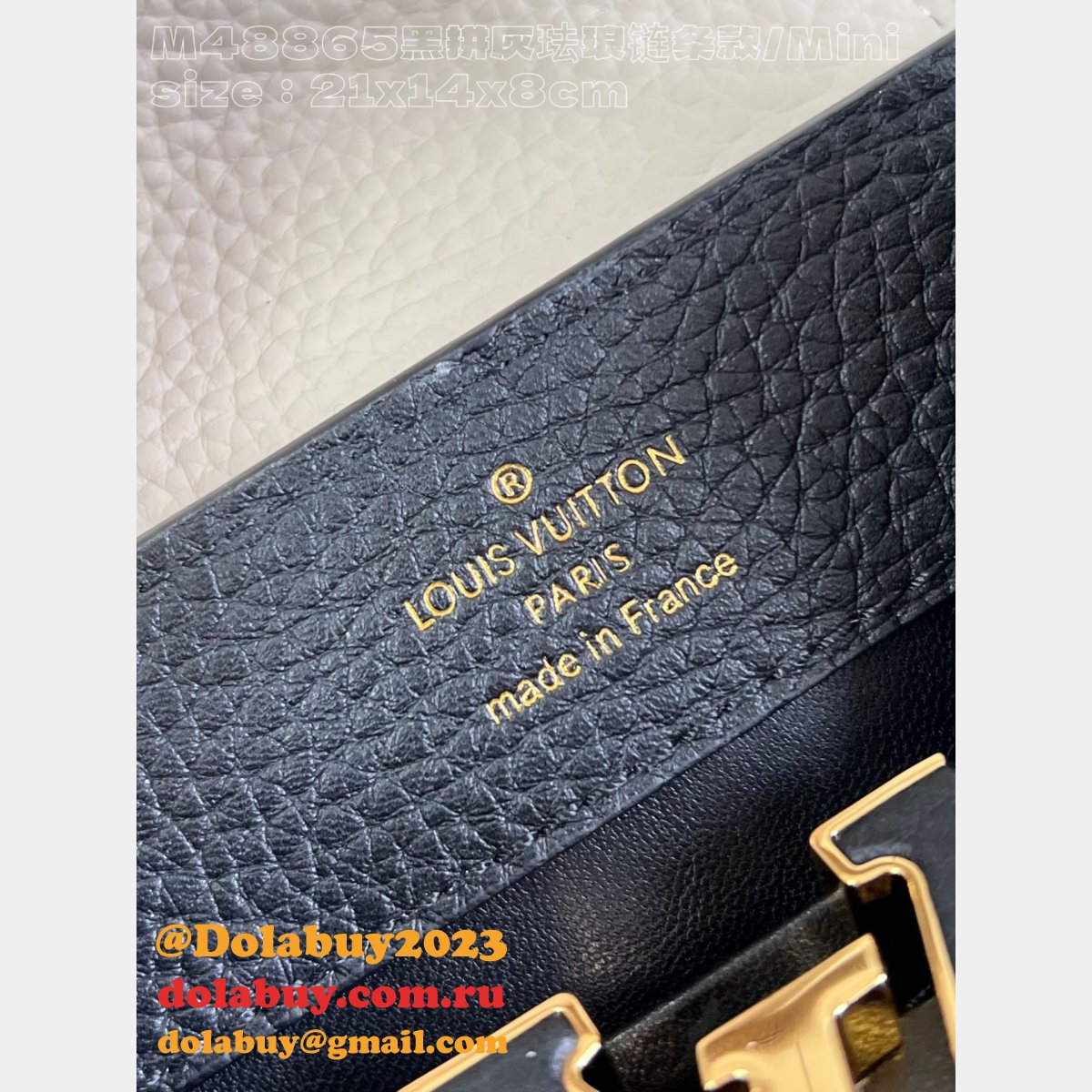 How To Buy Louis Vuitton Capucines M48865 Replica Bag