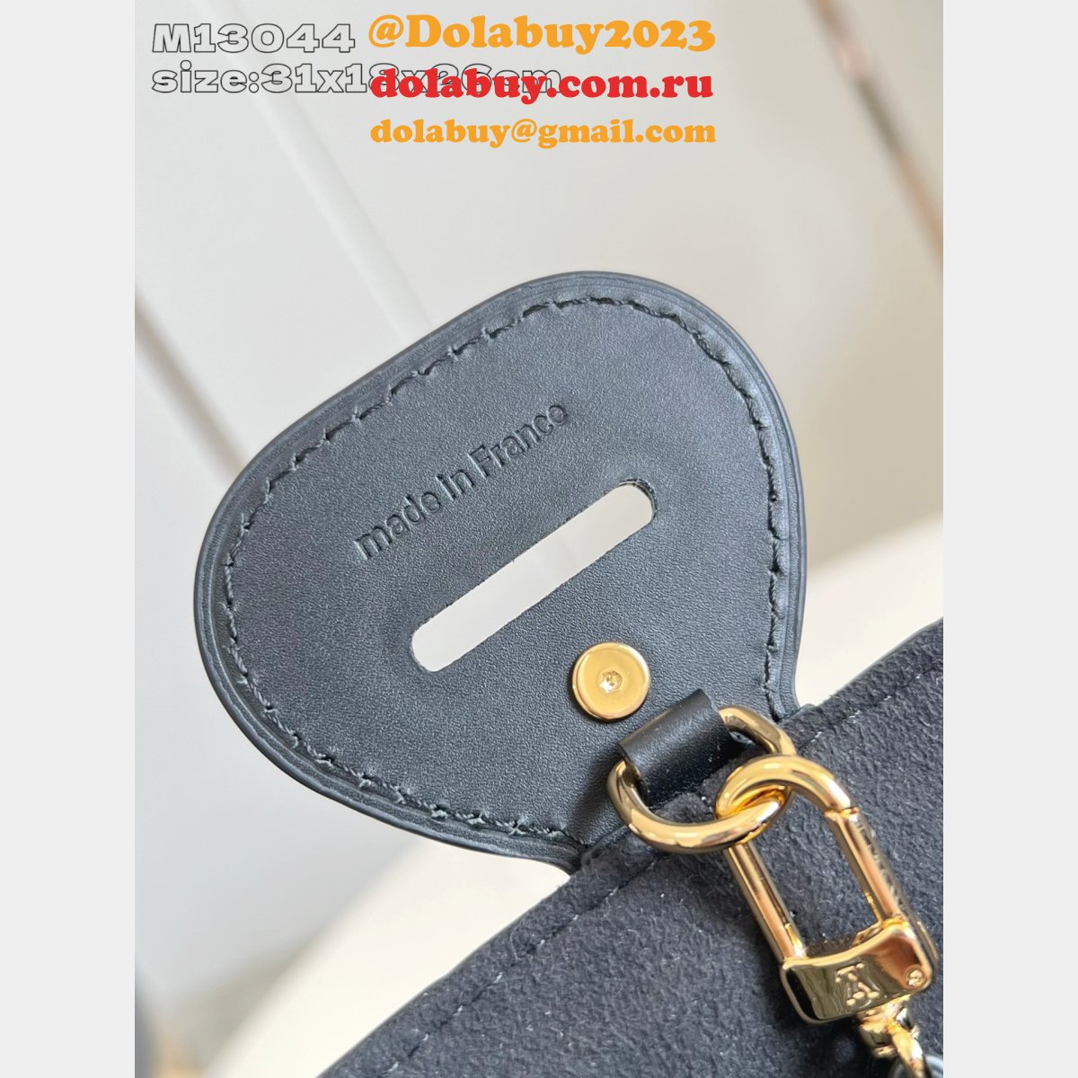 Louis Vuitton All In GM Luxury Monogram Empreinte M13044 Black Bag
