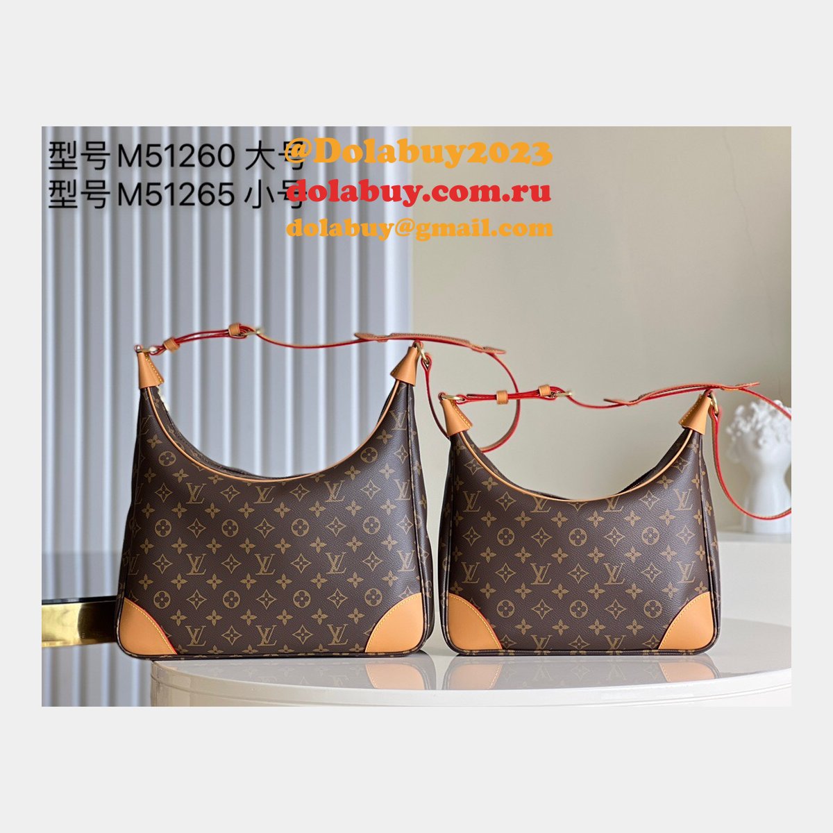 Designer 1:1 Replica Louis Vuitton Monogram Canvas M51265/M51260 Bag