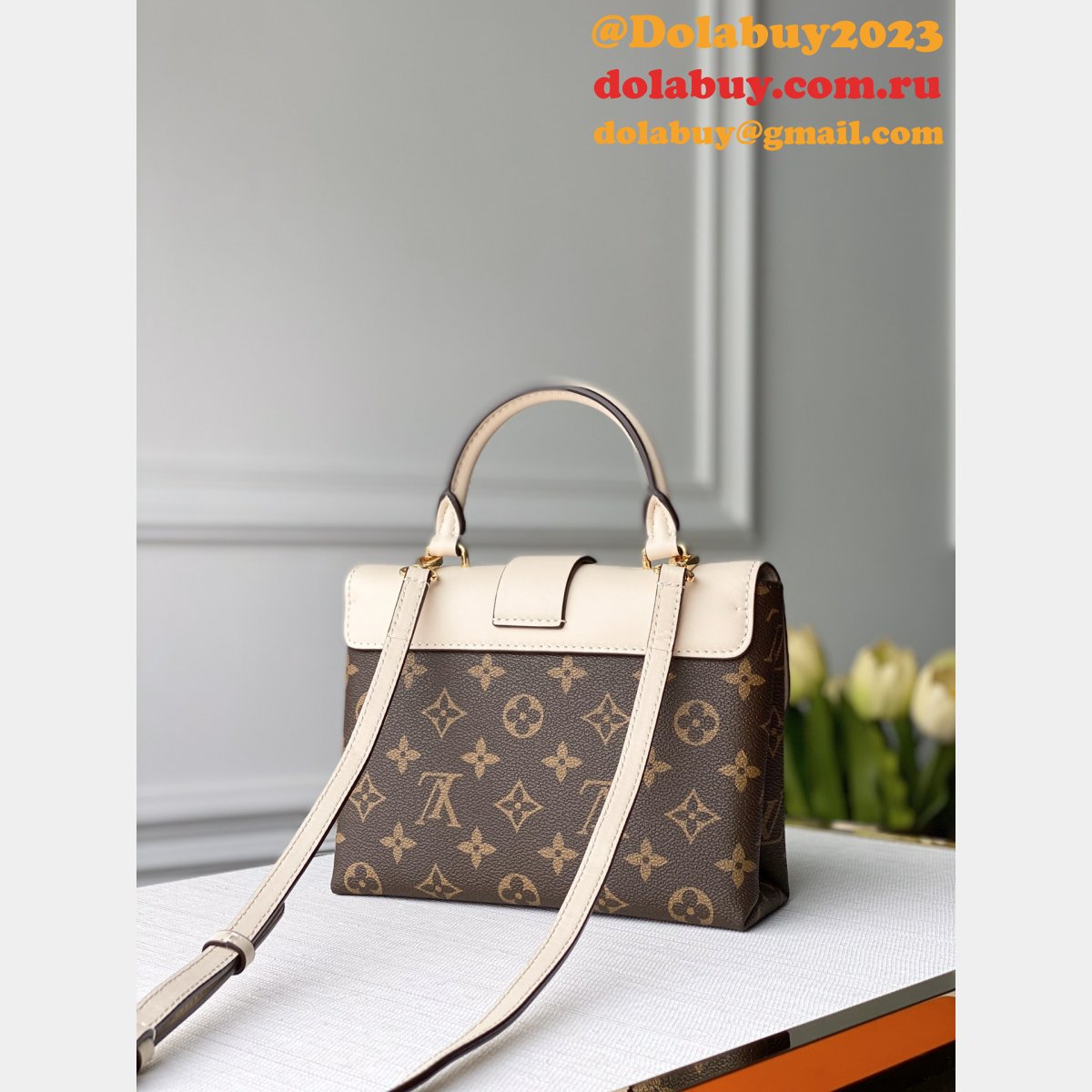 Louis Vuitton Shop MONOGRAM 2020 M44653 Locky BB Milky white Bag