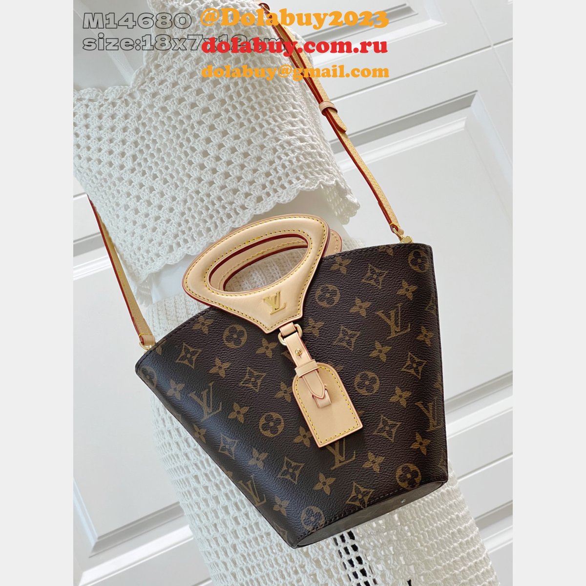 Louis Vuitton Inspired Rivage BB Monogram Women M14680 Handbags