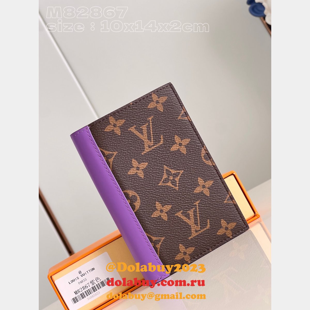 Passport Cover Louis Vuitton M82867 Travel Replica Bag