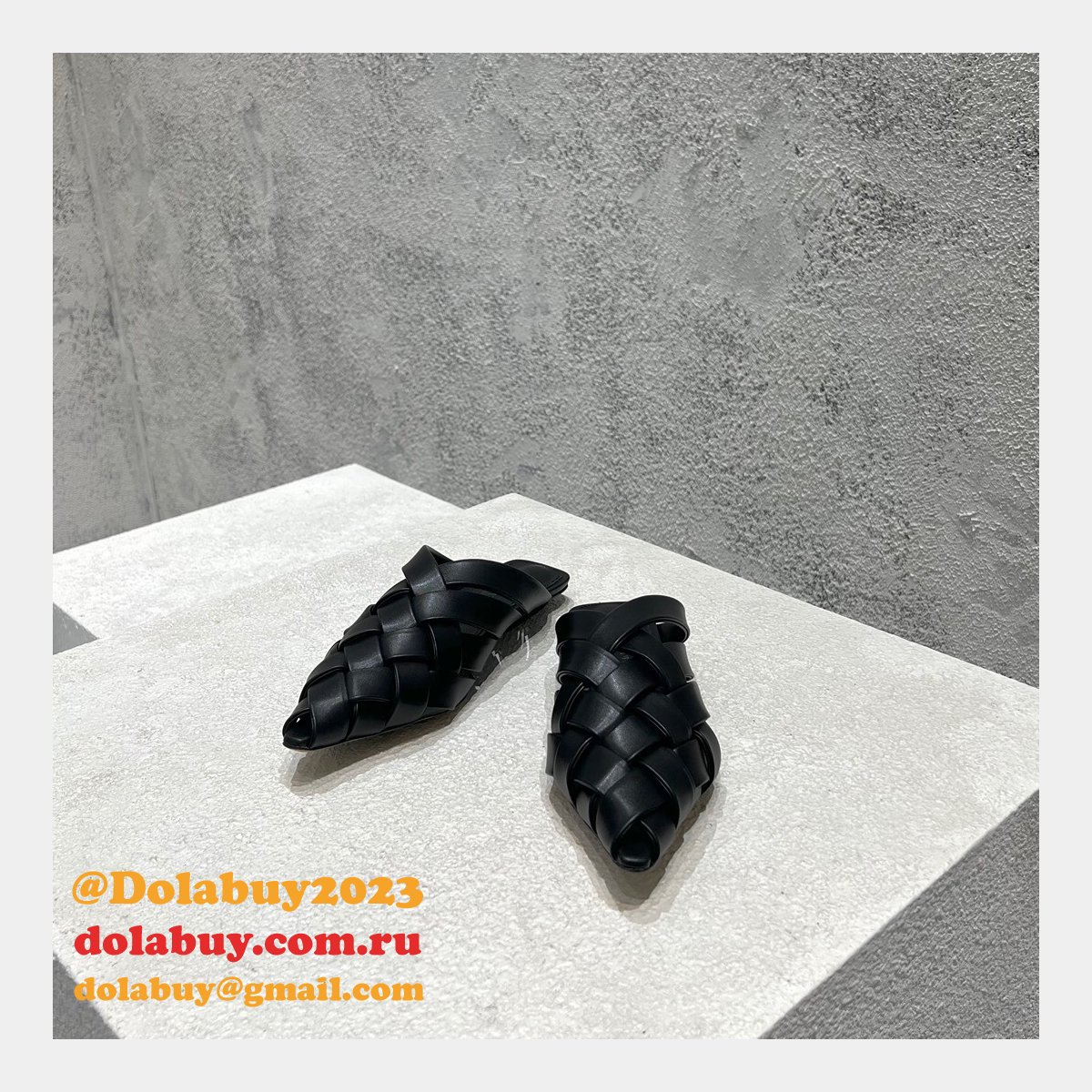 designer replica b0tte*a Ven*ta top quality flat sandals shoes