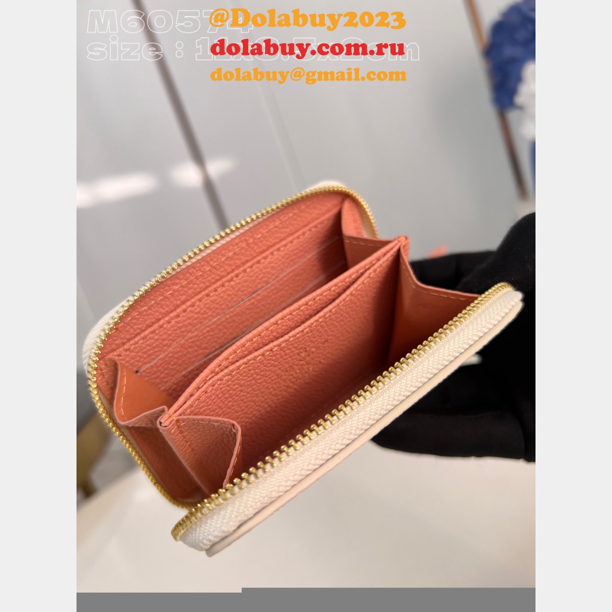 Knockoff Louis Vuitton M60574 Zippy Coin Purse 1:1 Bag