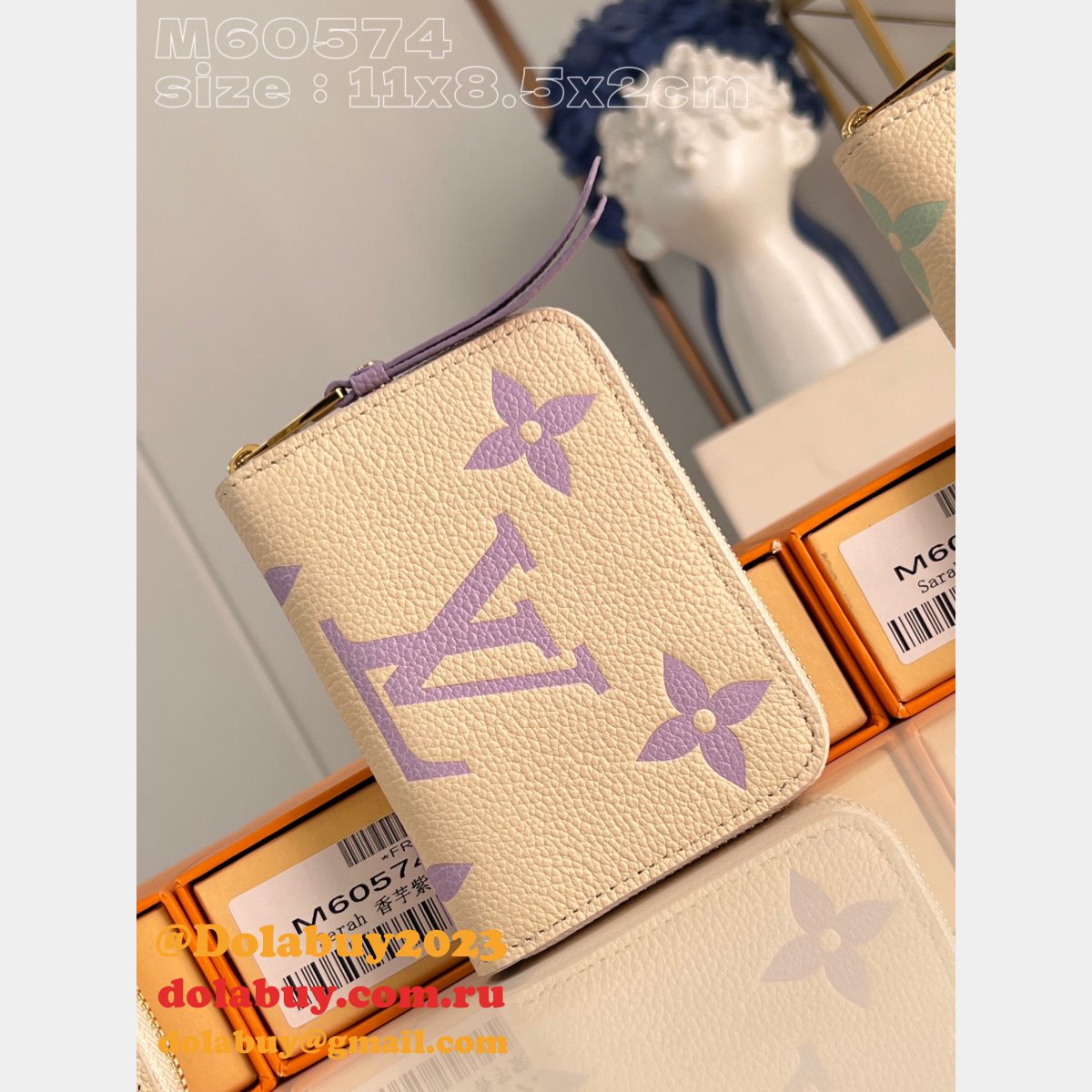 Knockoff Louis Vuitton M60574 Zippy Coin Purse 1:1 Bag