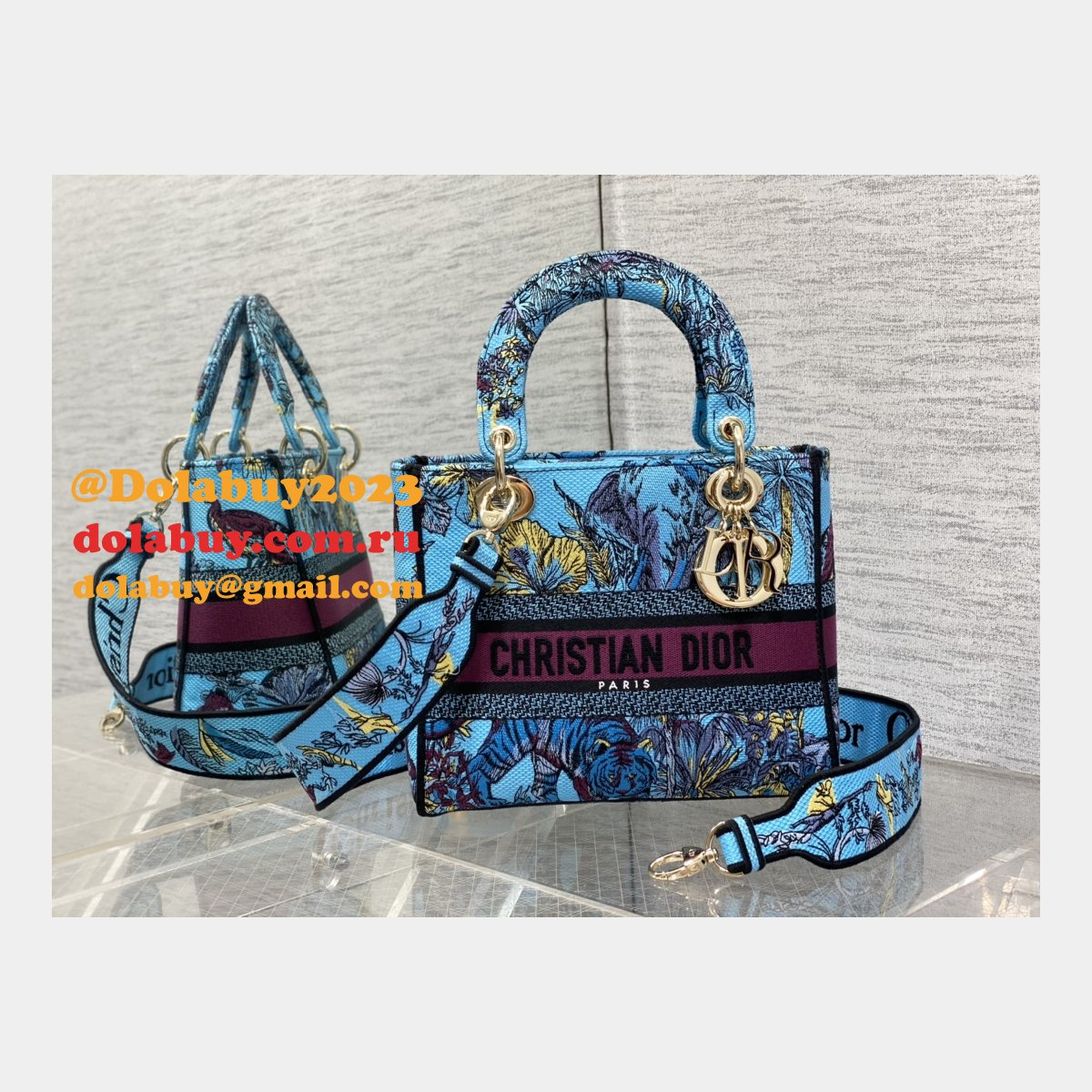 Discount Replica Christian Dior Lady Dior 24cm Bags