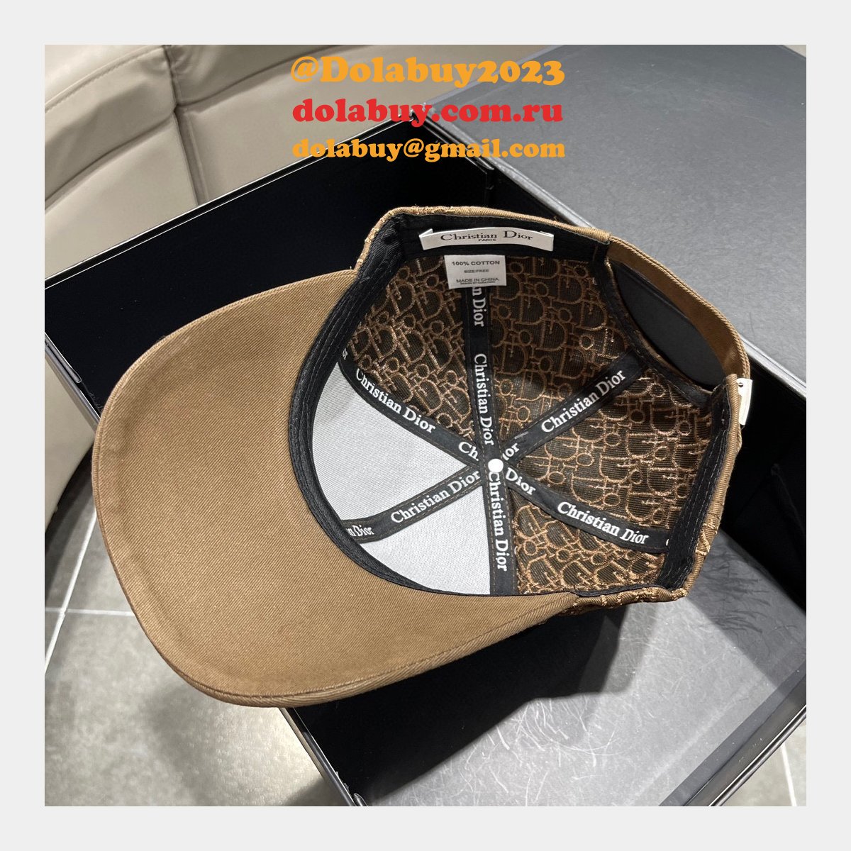 Wholesale Dior Replica AAA+ Hats Caps Outlet