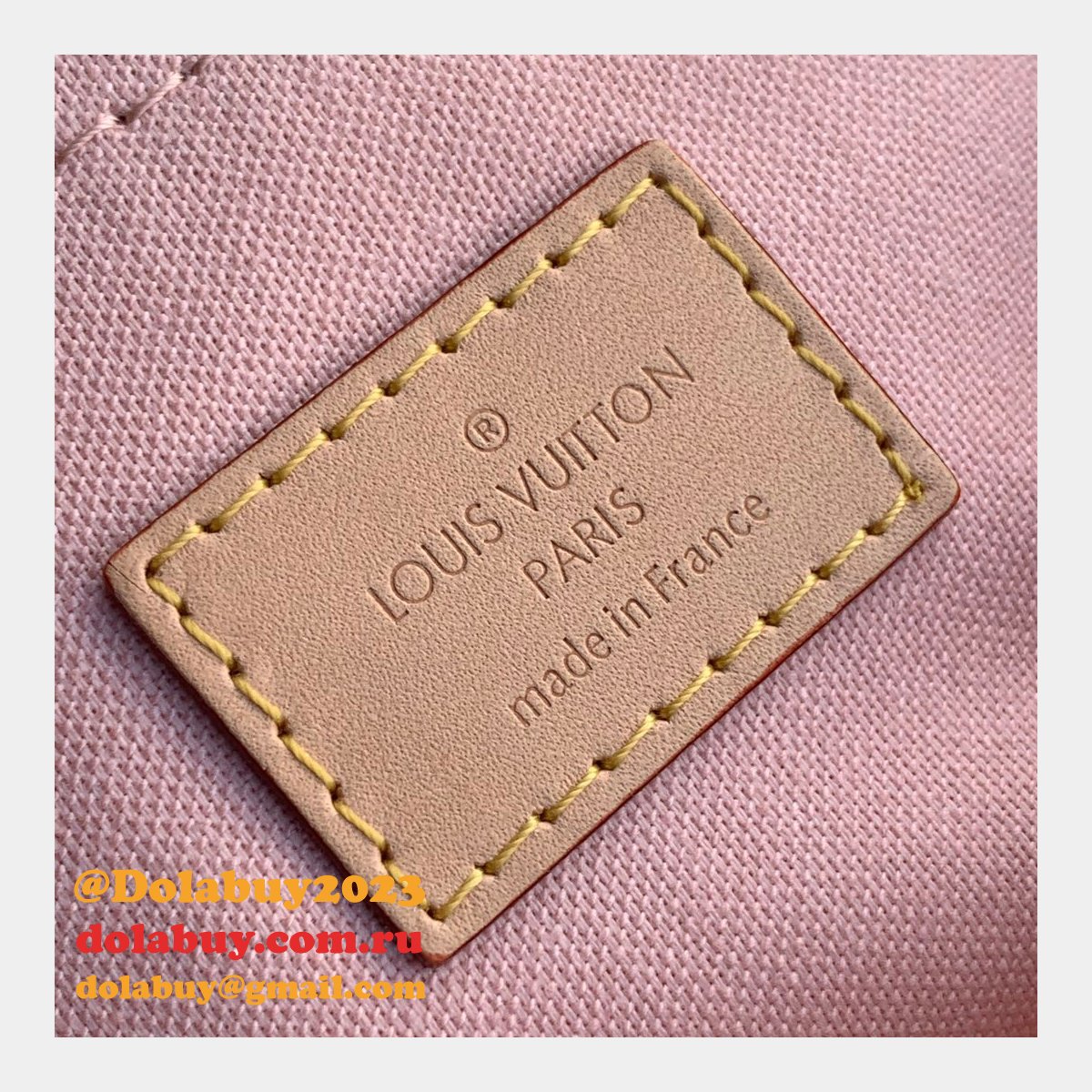 Louis Vuitton Replica N41581/N53000 Croisette Damier Azur Canvas