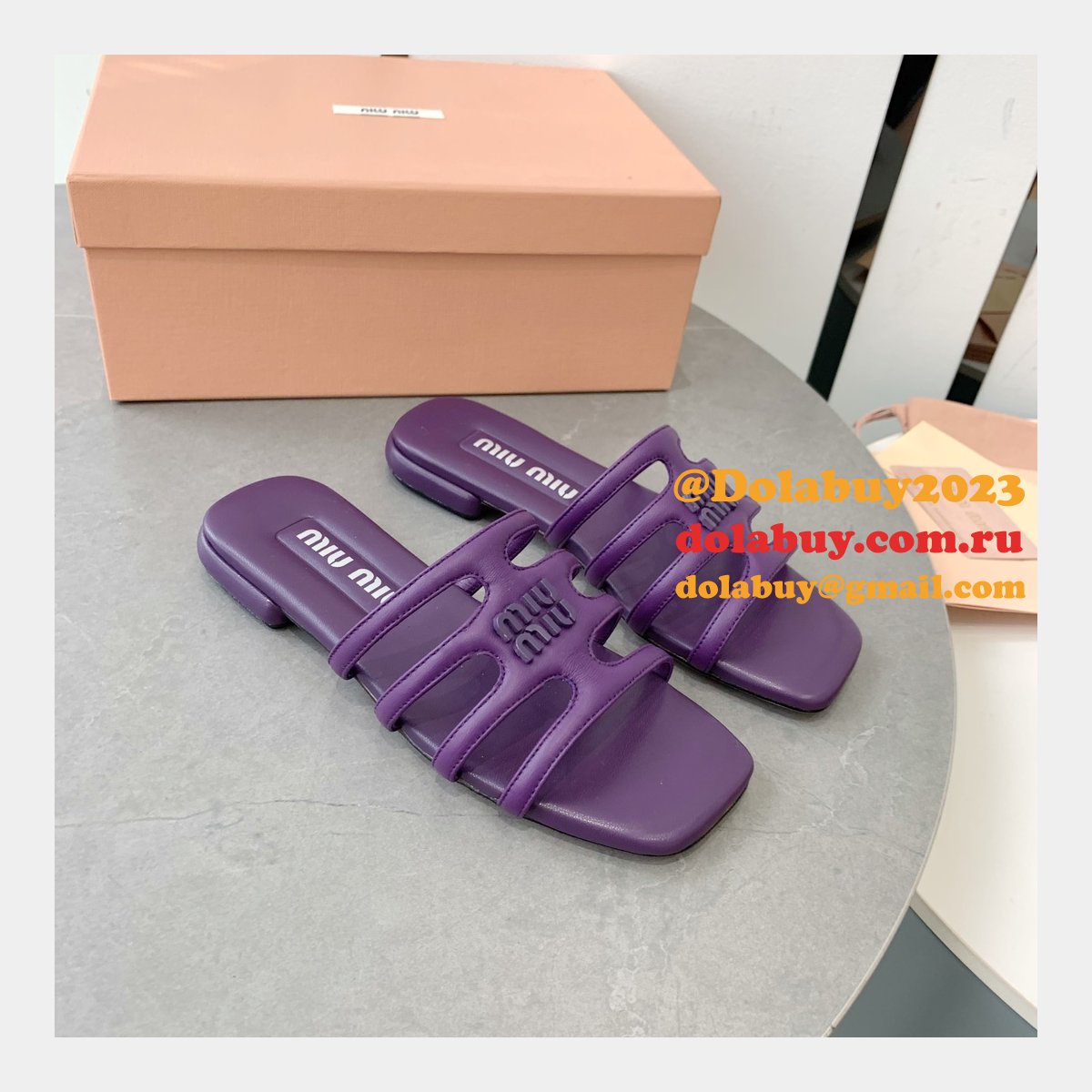 Wholesale MiuMiu Octopus Sandals Top Quality Shoes